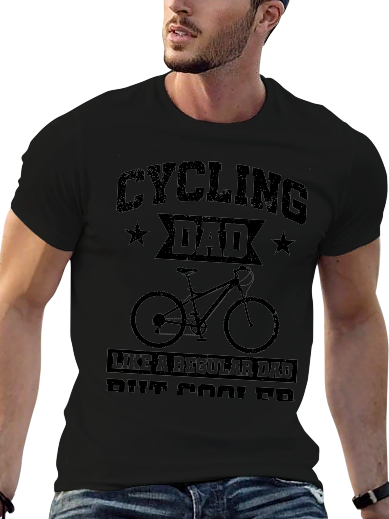 Cycling Dad T-Shirt - Cool Dad Tee