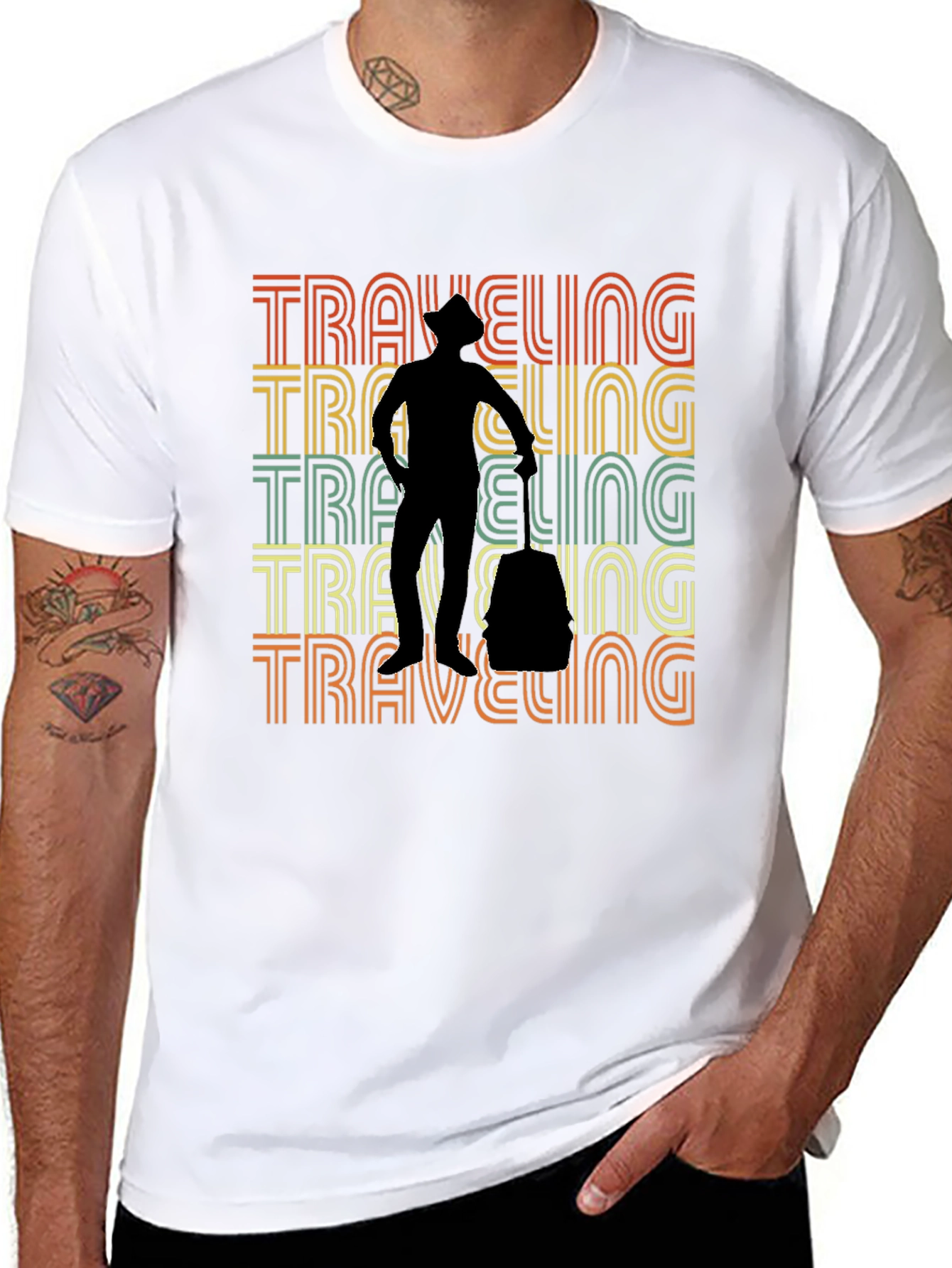 Retro Traveler Graphic Tee