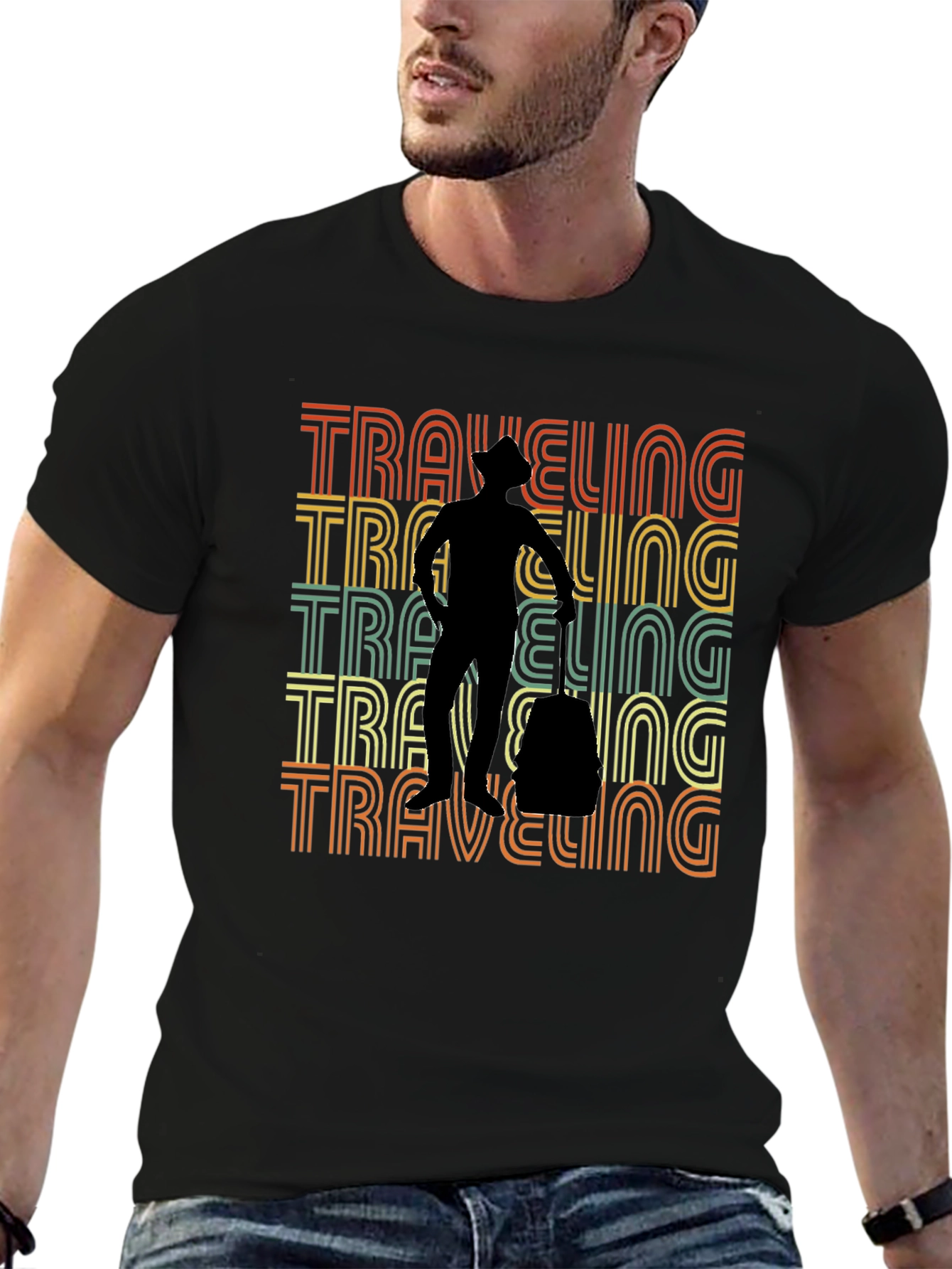 Retro Traveler Graphic Tee
