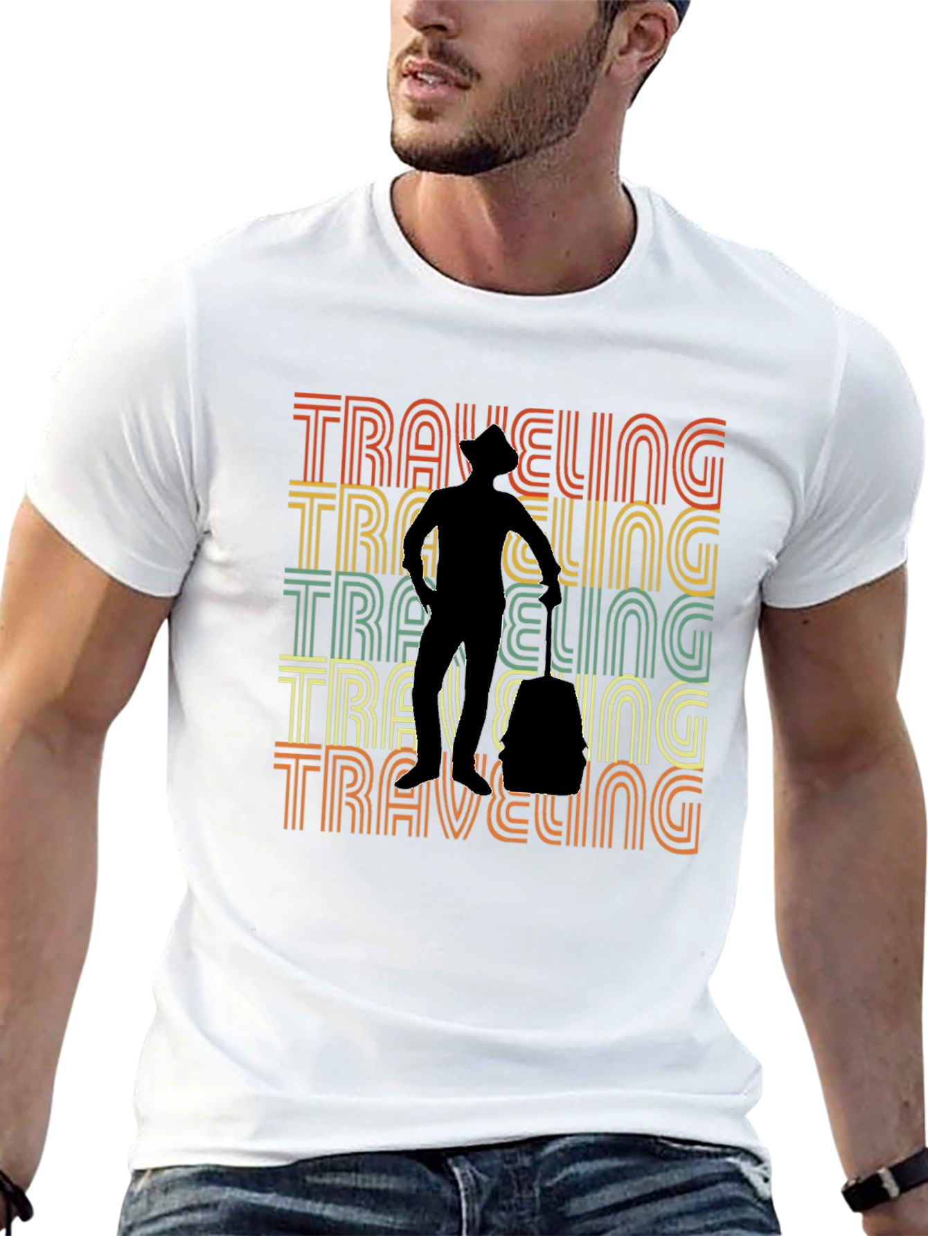Retro Traveler Graphic Tee
