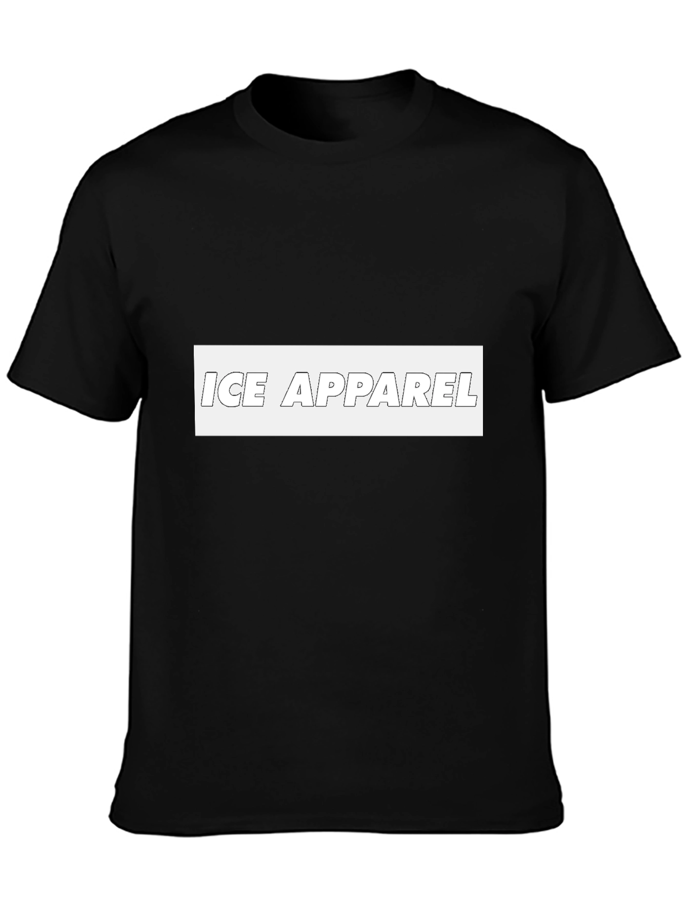 ICE APPAREL Black Graphic Tee