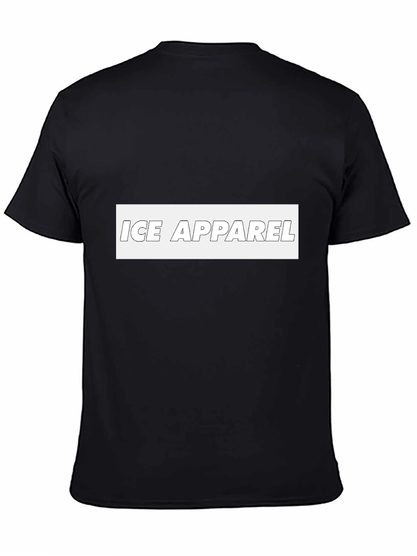 ICE APPAREL Black Graphic Tee