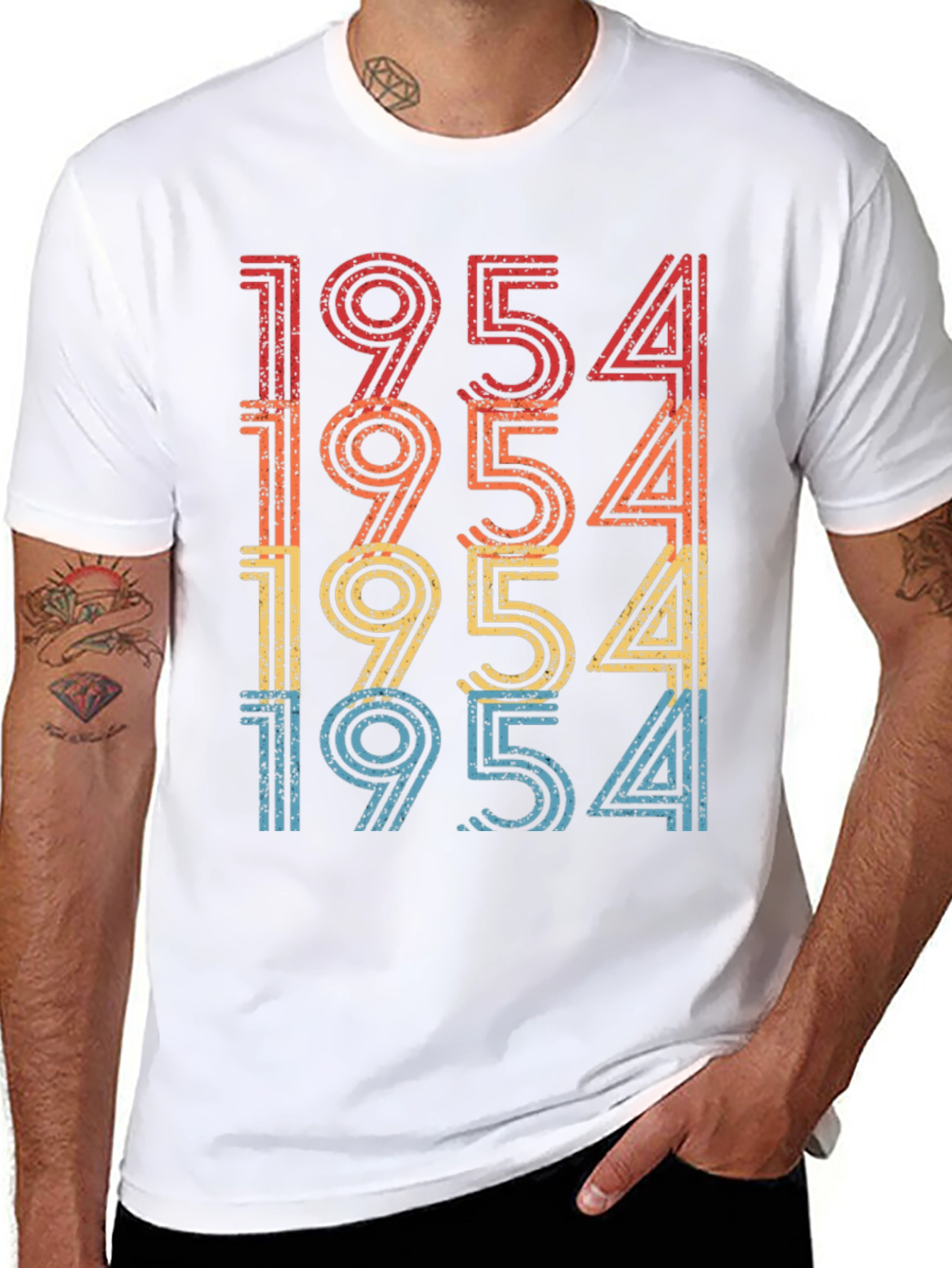 Retro 1954 Birthday T-Shirt - Classic Style