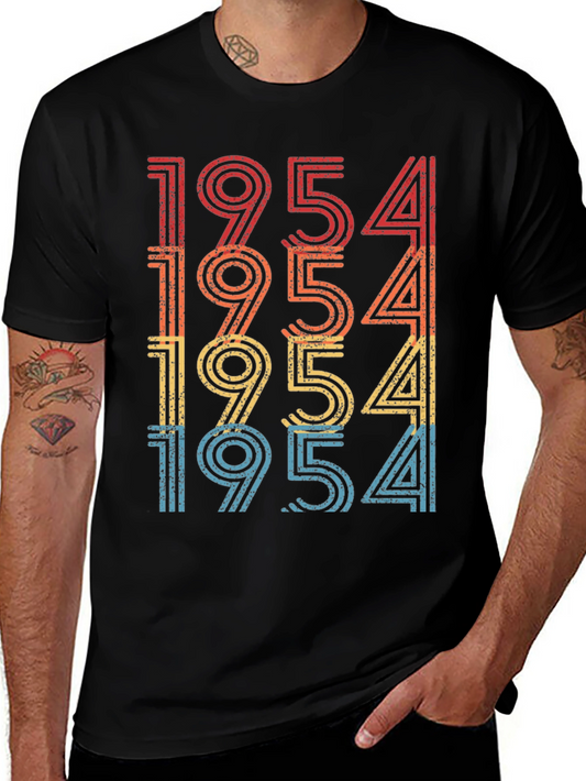 Retro 1954 Birthday T-Shirt - Classic Style