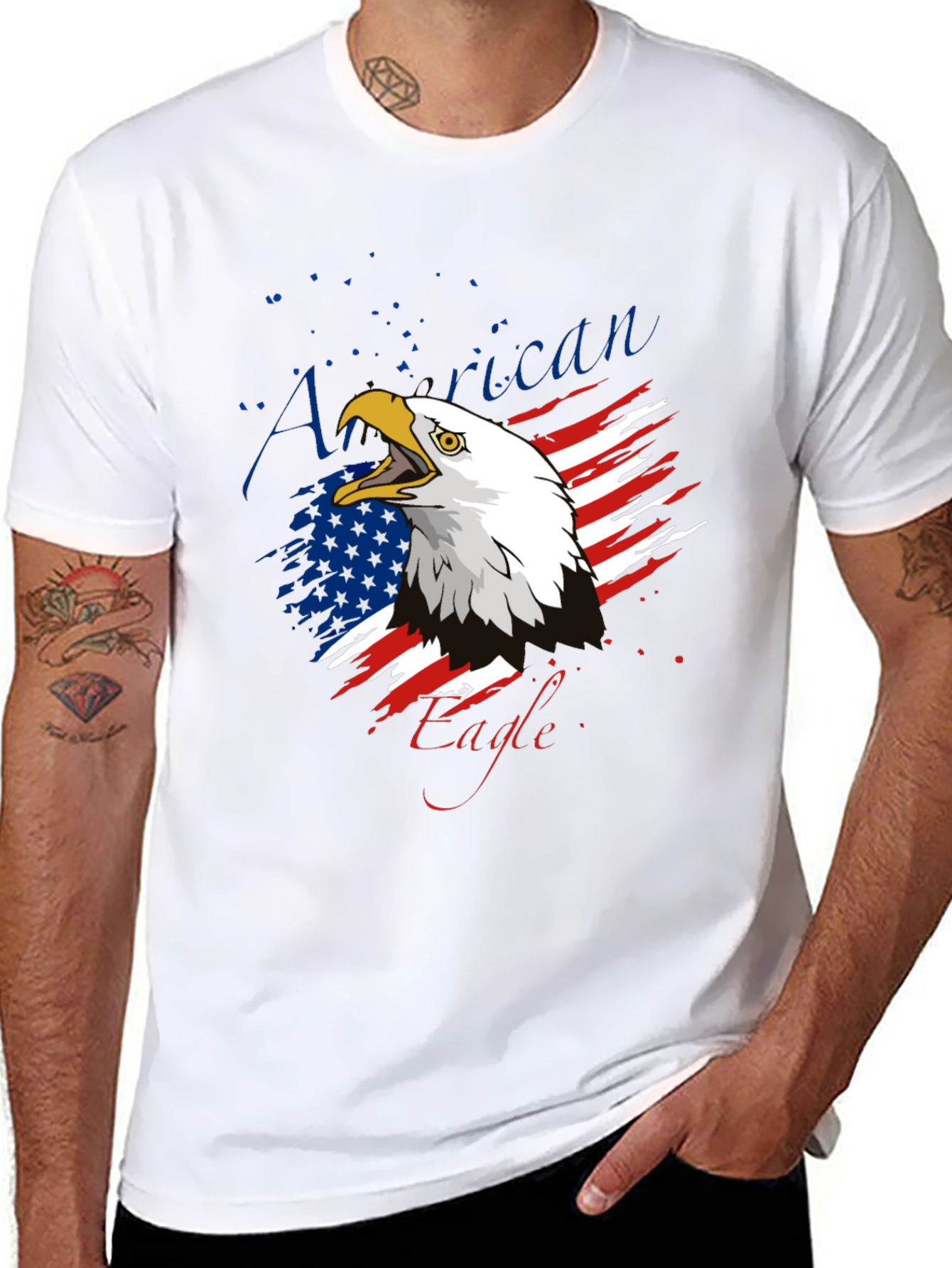 American Eagle Patriotic T-Shirt