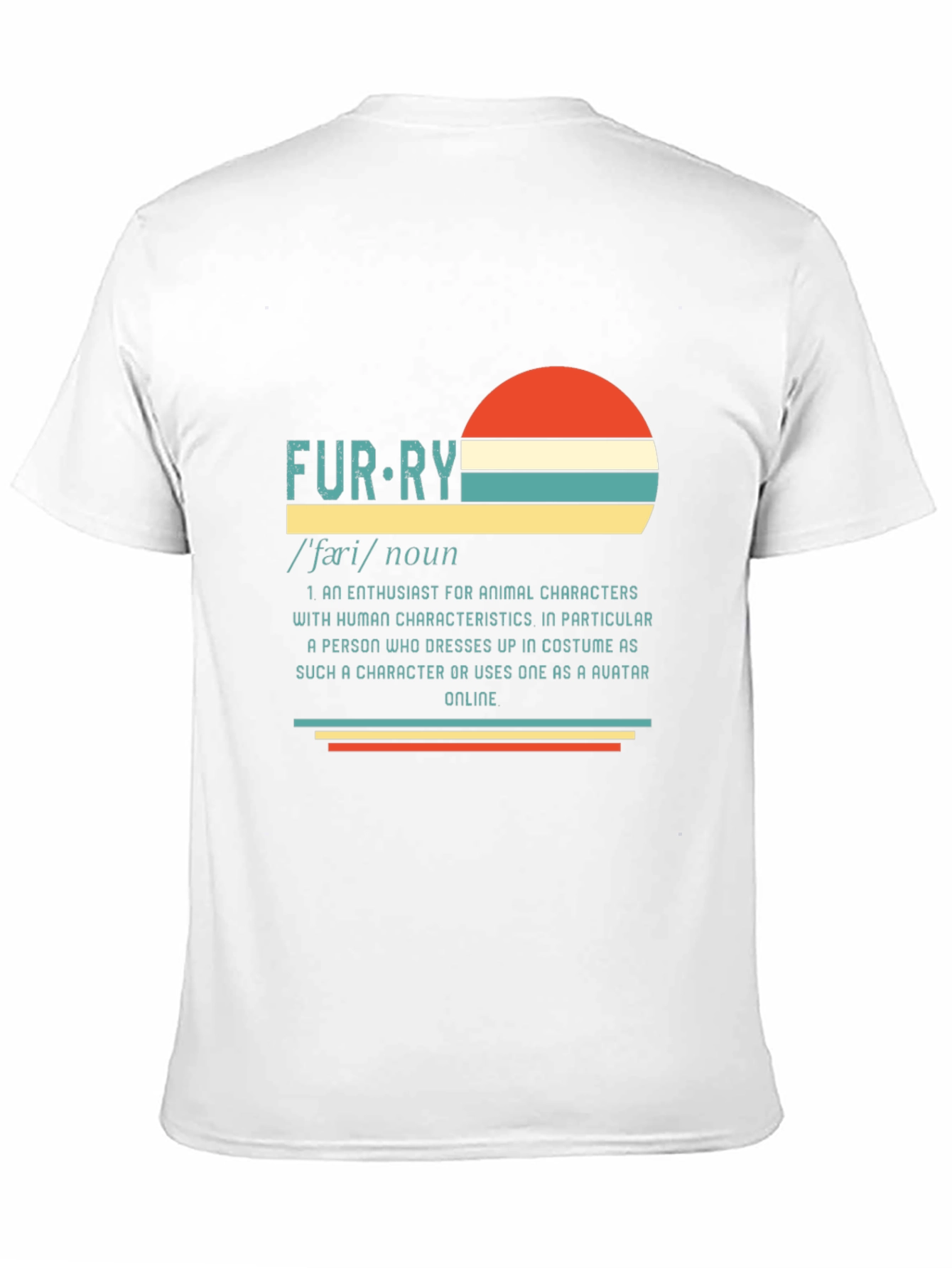 Retro Furry Definition T-Shirt