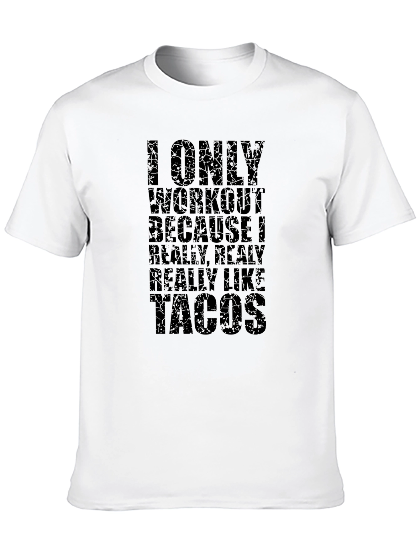 Taco Lover Workout T-Shirt - Funny Gym Tee