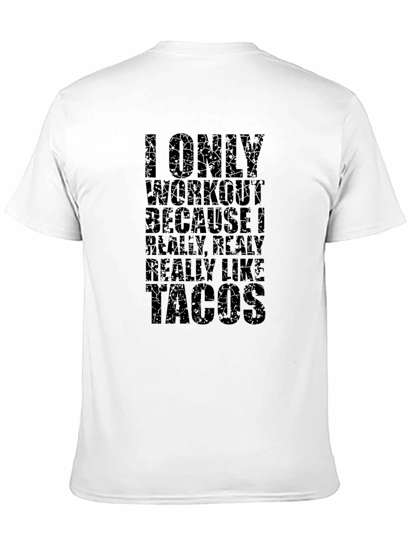 Taco Lover Workout T-Shirt - Funny Gym Tee