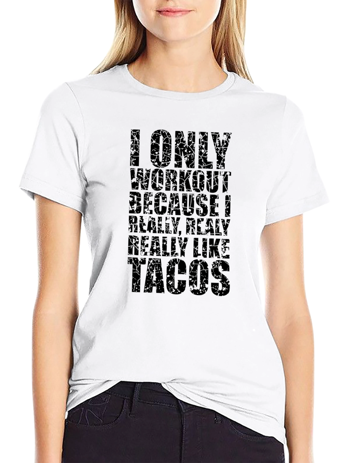 Taco Lover Workout T-Shirt - Funny Gym Tee
