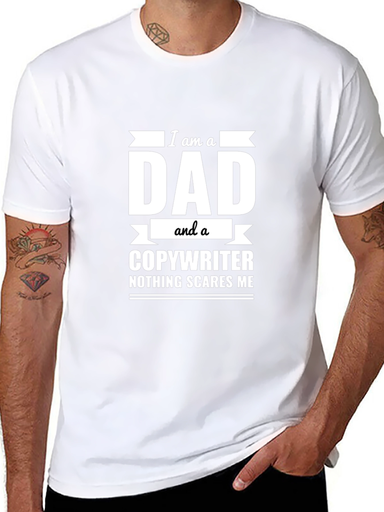 Dad Copywriter T-Shirt - Funny Fathers Day Gift