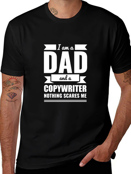 Dad Copywriter T-Shirt - Funny Fathers Day Gift