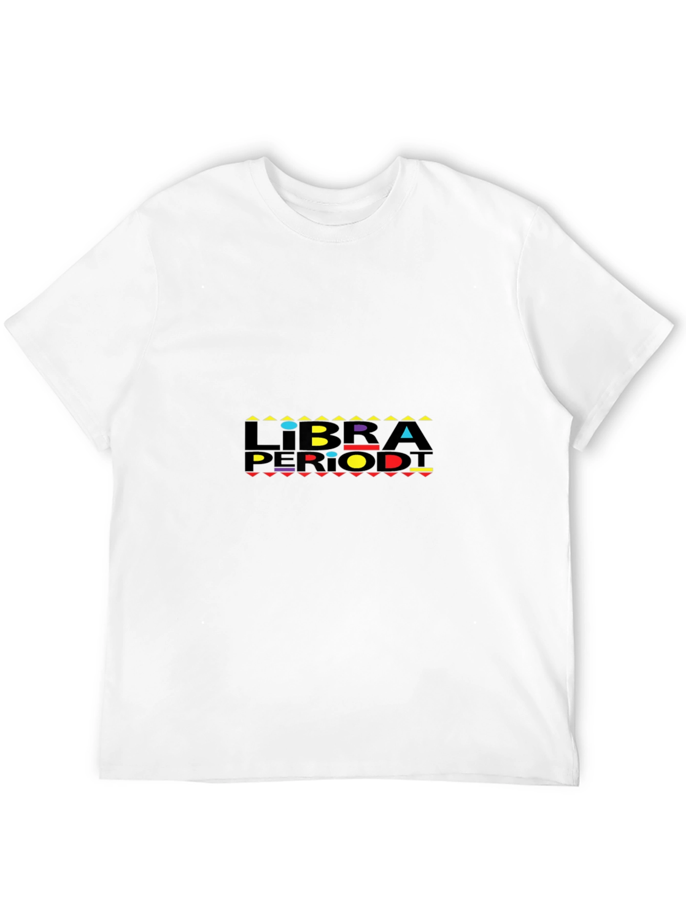 Libra Period! Mens Black Graphic T-Shirt