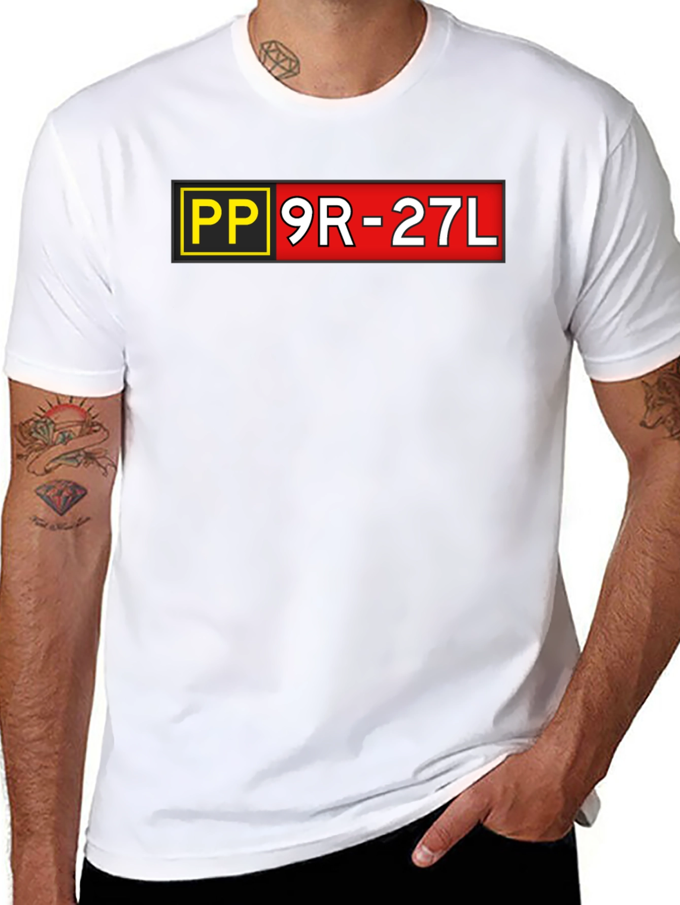 PP 9R-27L T-Shirt - Runway Inspired Graphic Tee