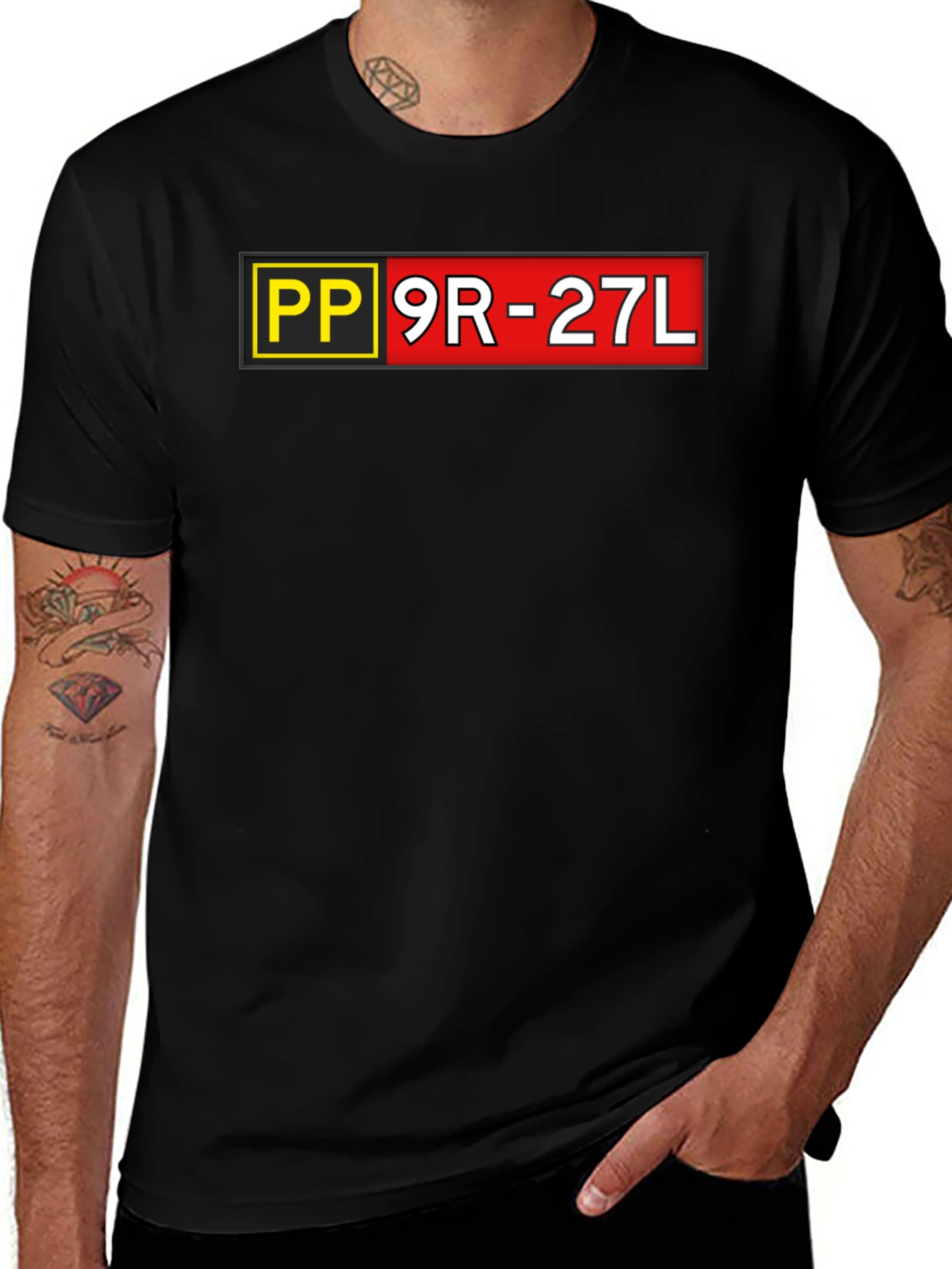PP 9R-27L T-Shirt - Runway Inspired Graphic Tee