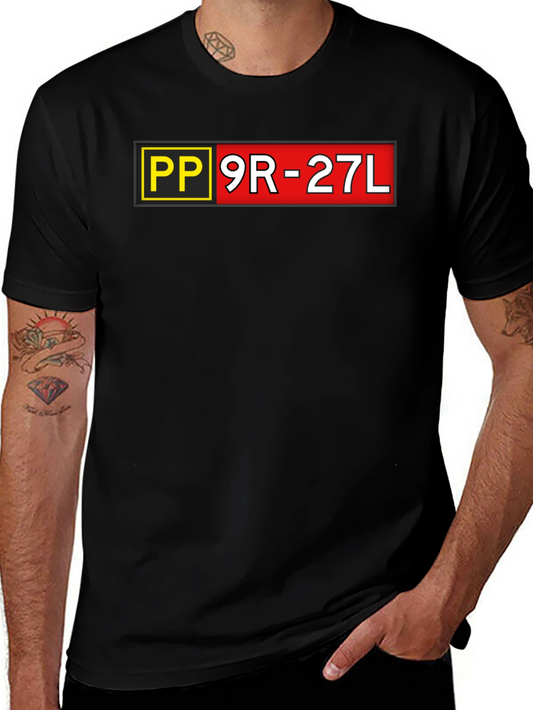 PP 9R-27L T-Shirt - Runway Inspired Graphic Tee