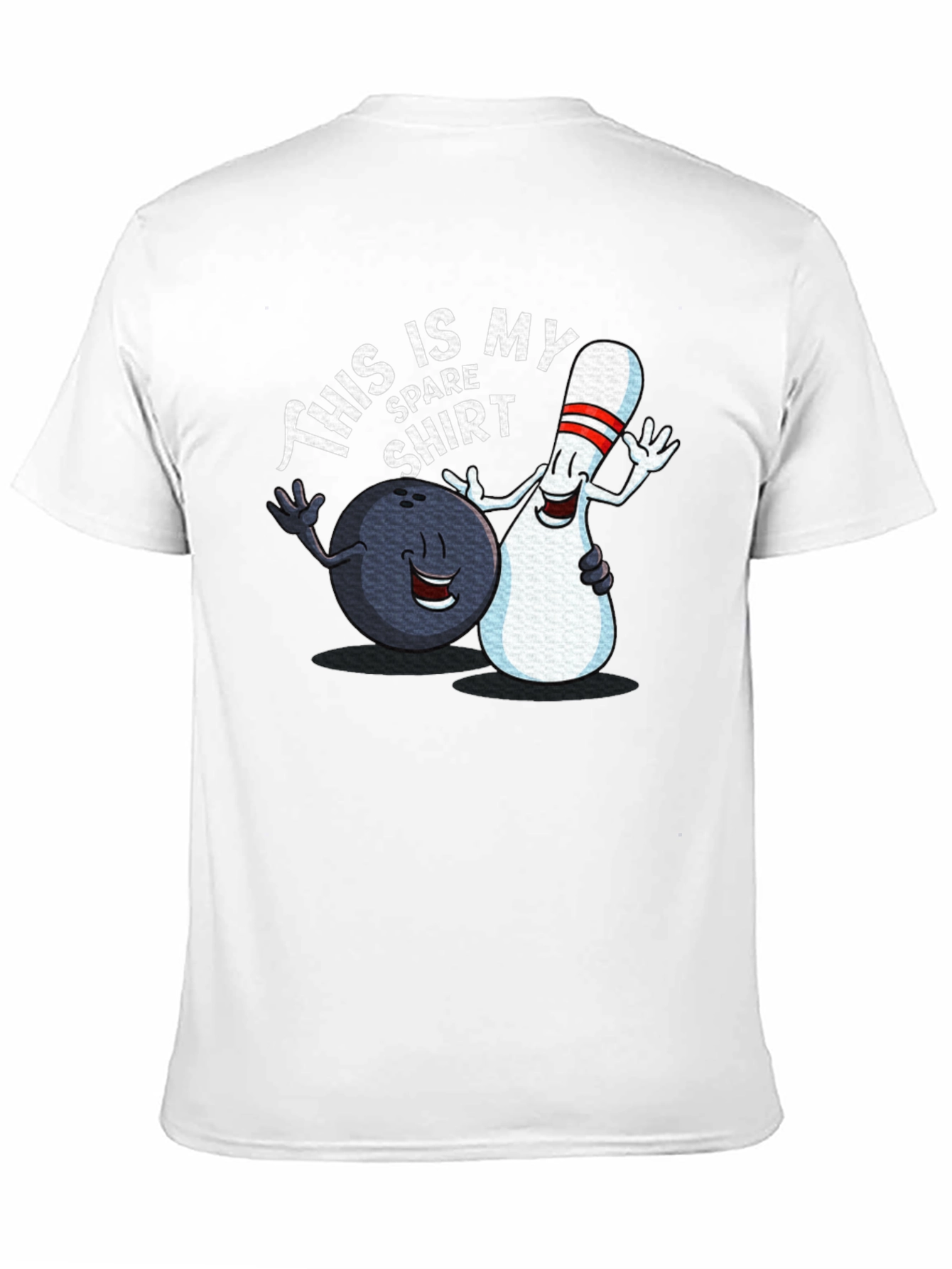 Funny Bowling T-Shirt: This is My Spare Shirt