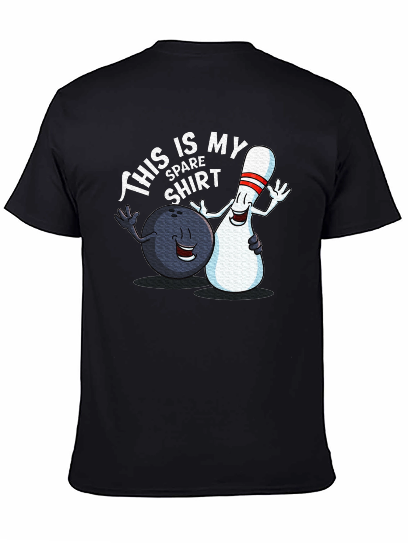 Funny Bowling T-Shirt: This is My Spare Shirt