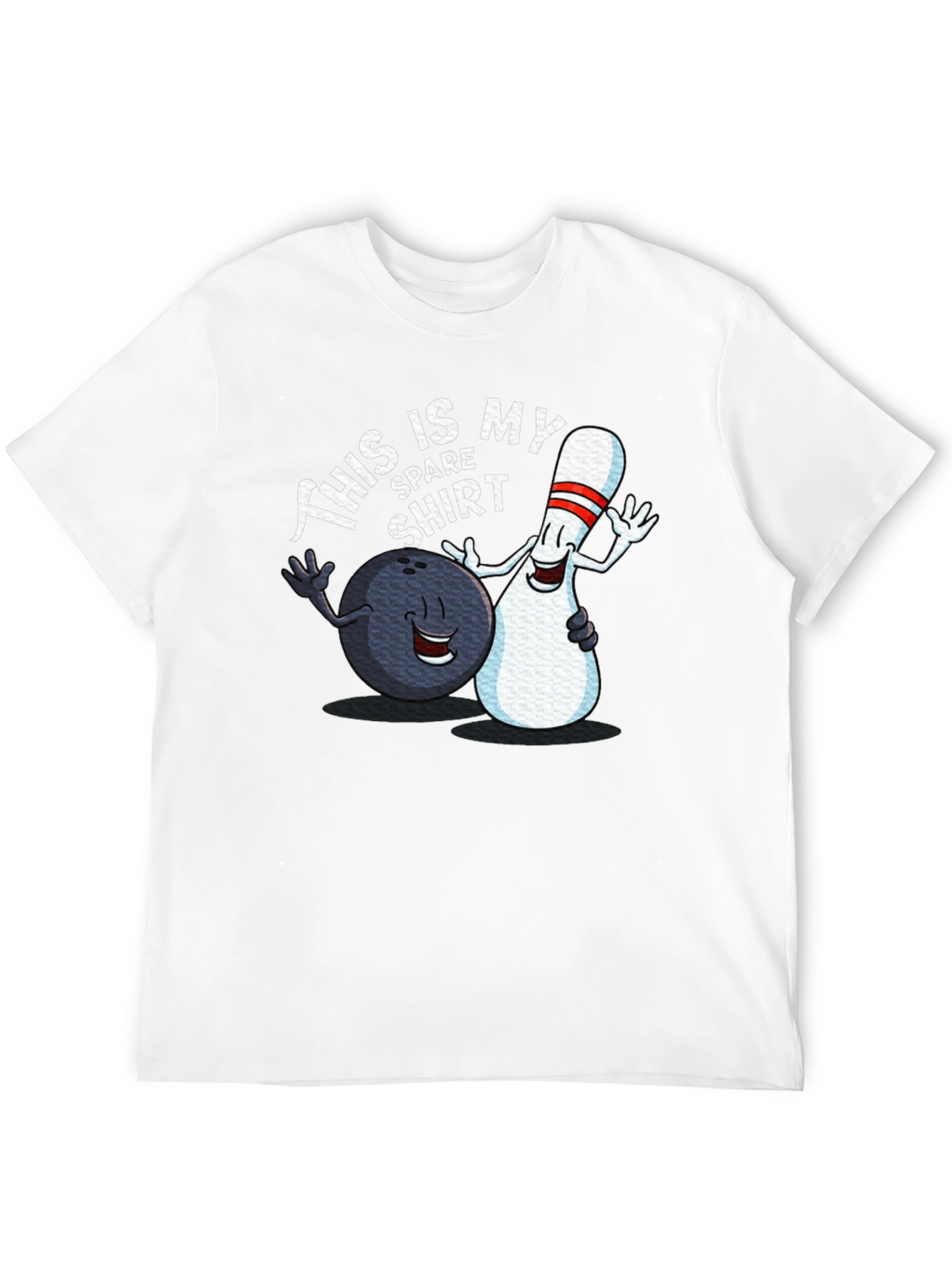 Funny Bowling T-Shirt: This is My Spare Shirt