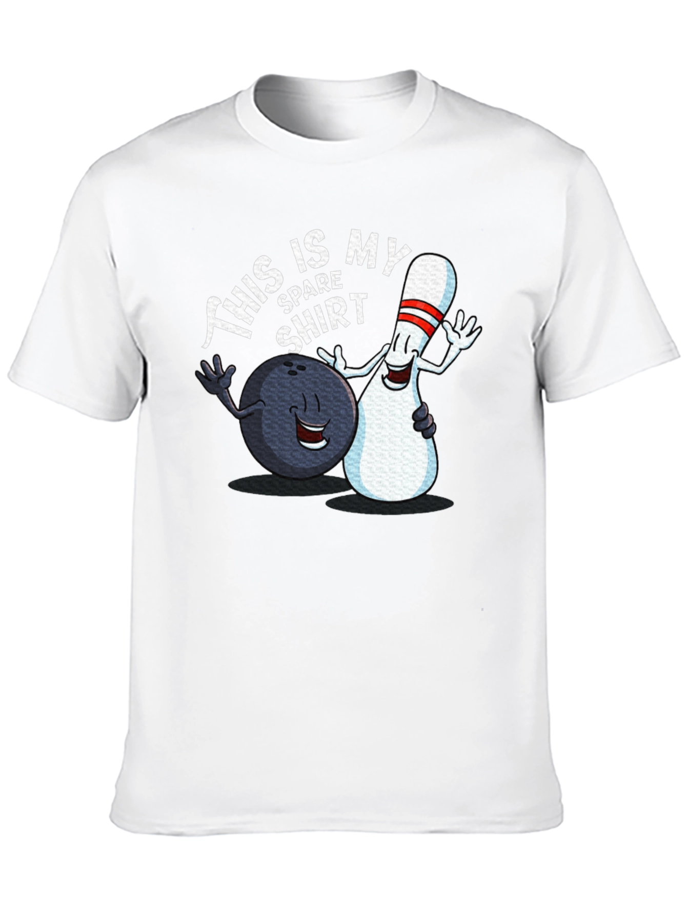 Funny Bowling T-Shirt: This is My Spare Shirt