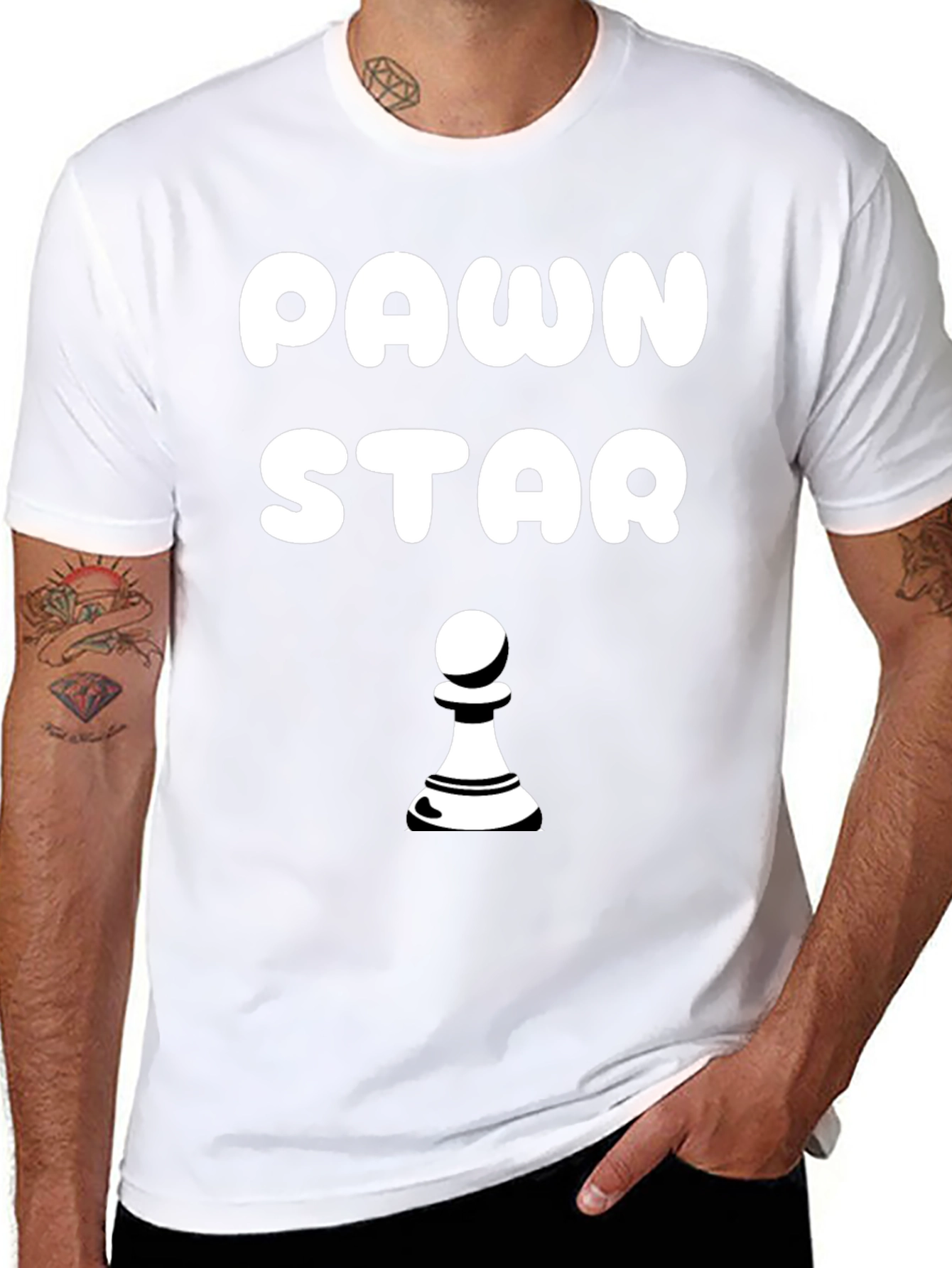 Pawn Star Chess Tee - Unique Graphic T-Shirt