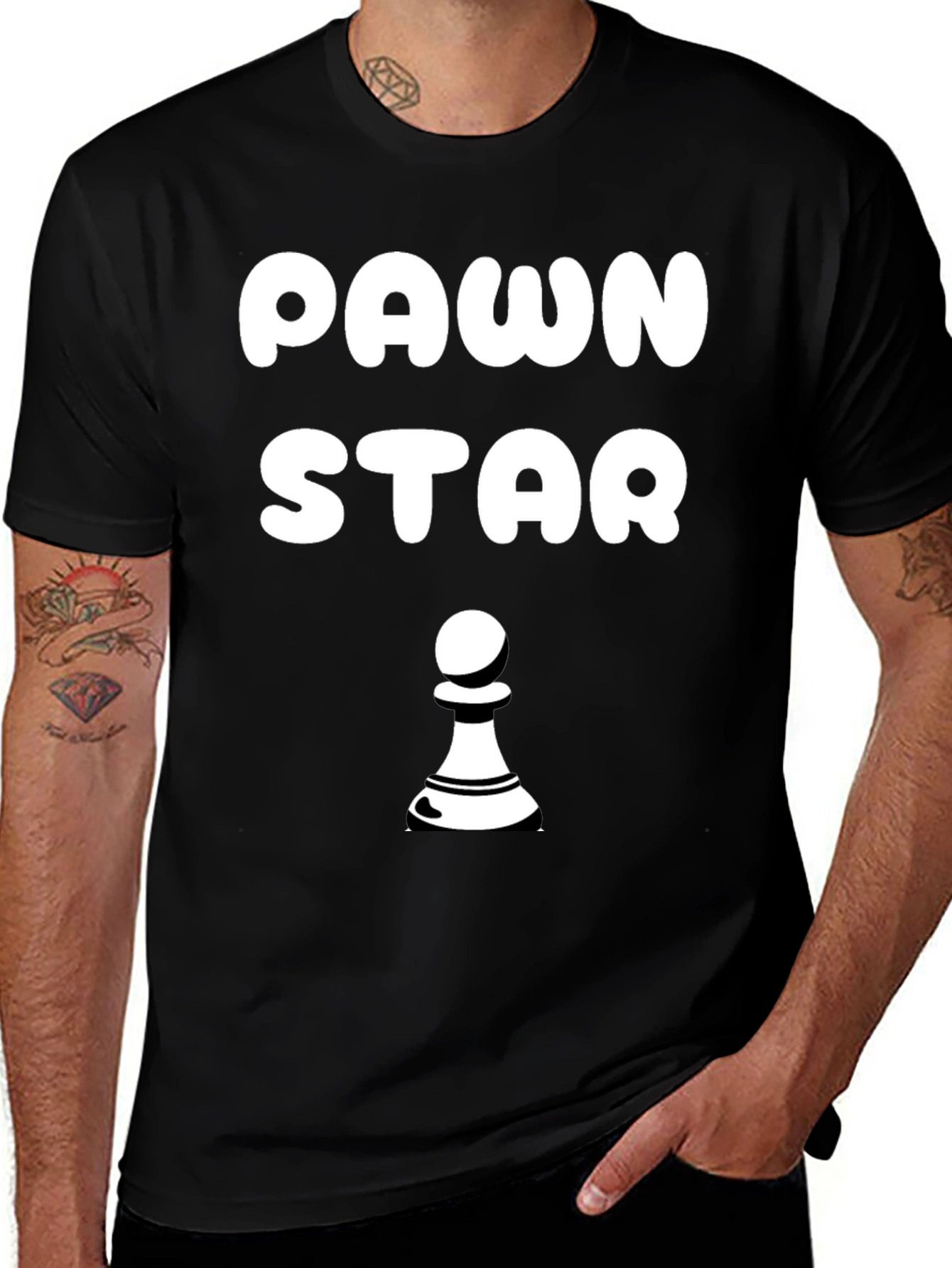 Pawn Star Chess Tee - Unique Graphic T-Shirt