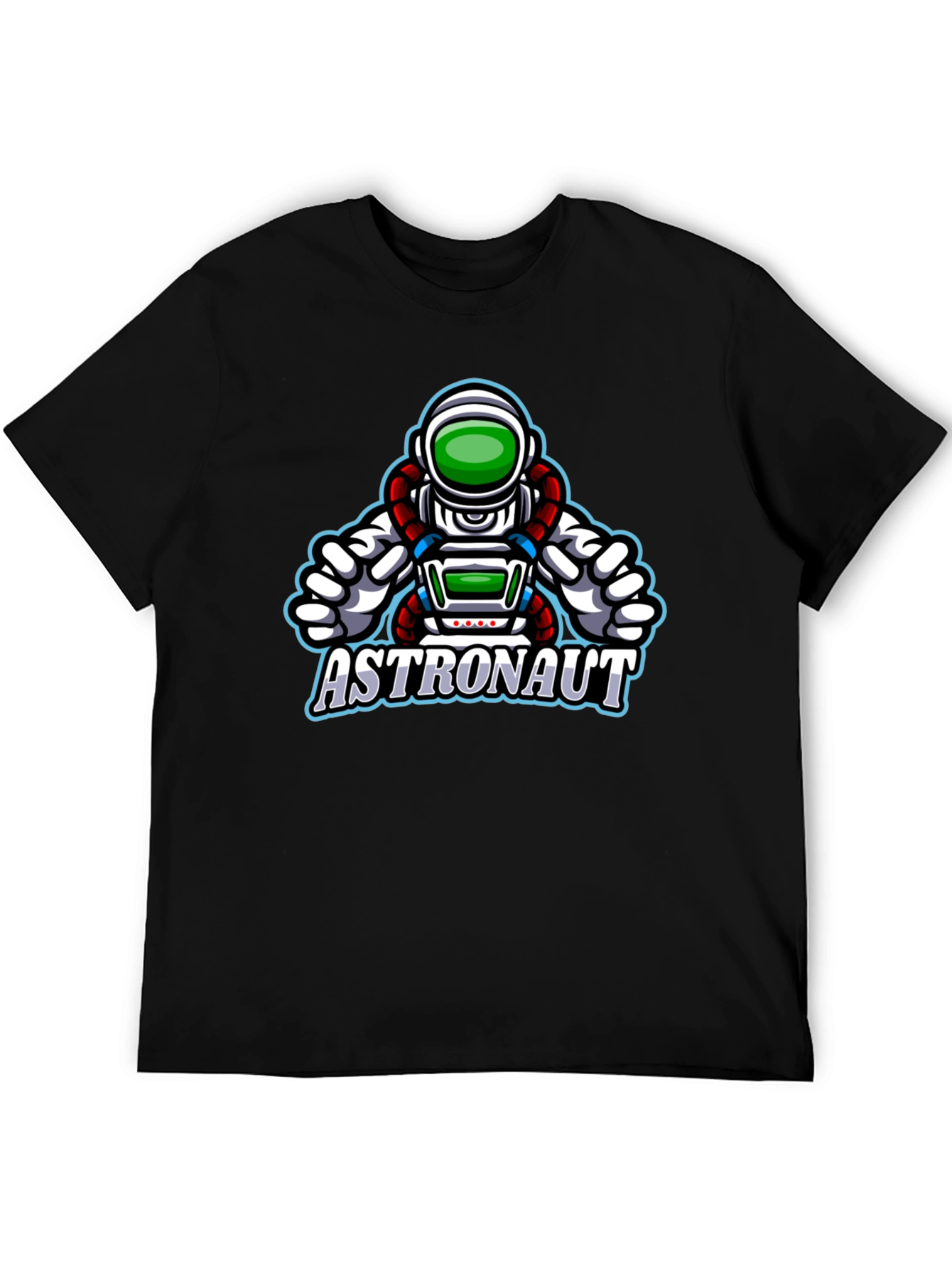 Astronaut Graphic Black T-Shirt