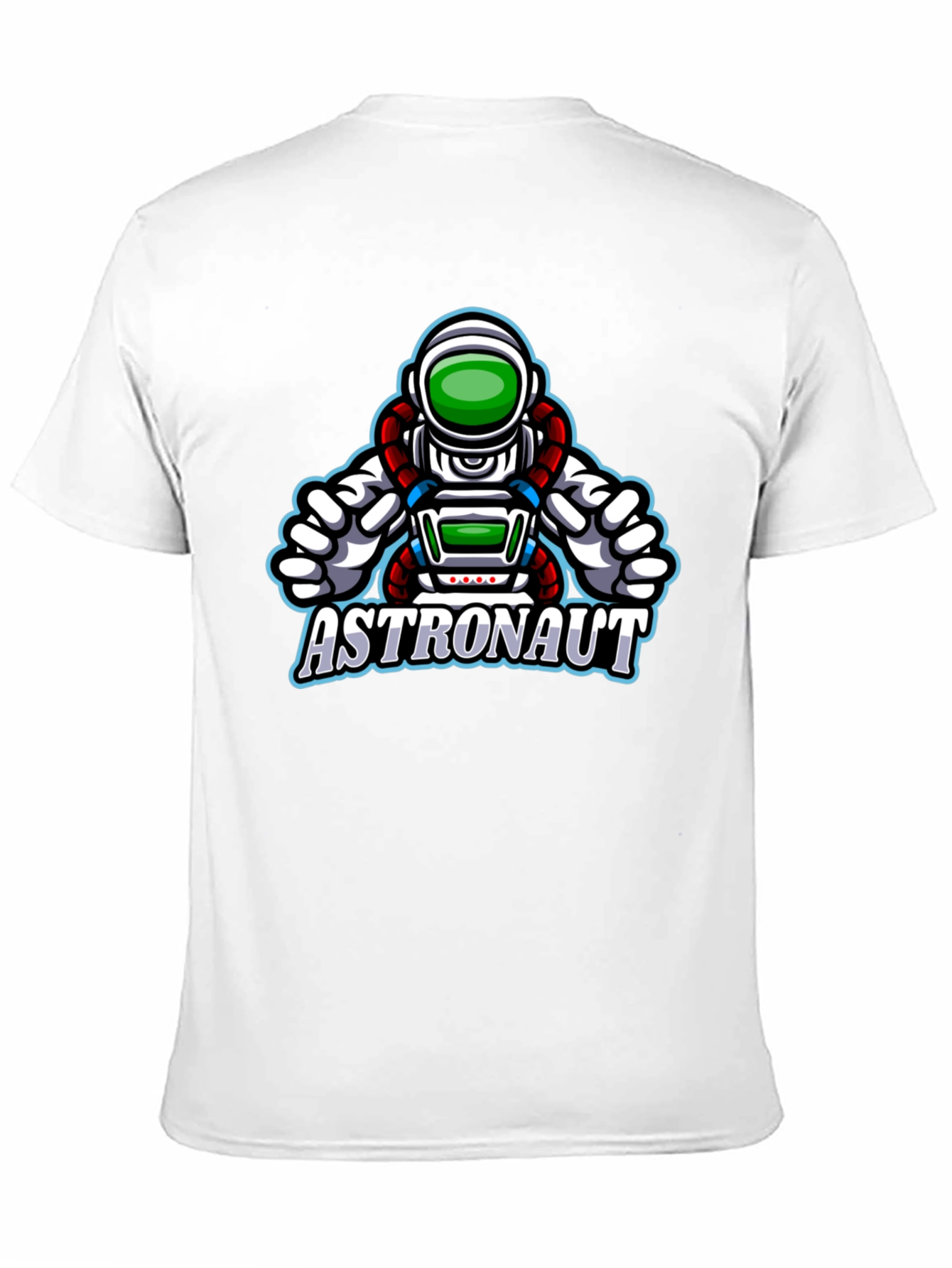 Astronaut Graphic Black T-Shirt