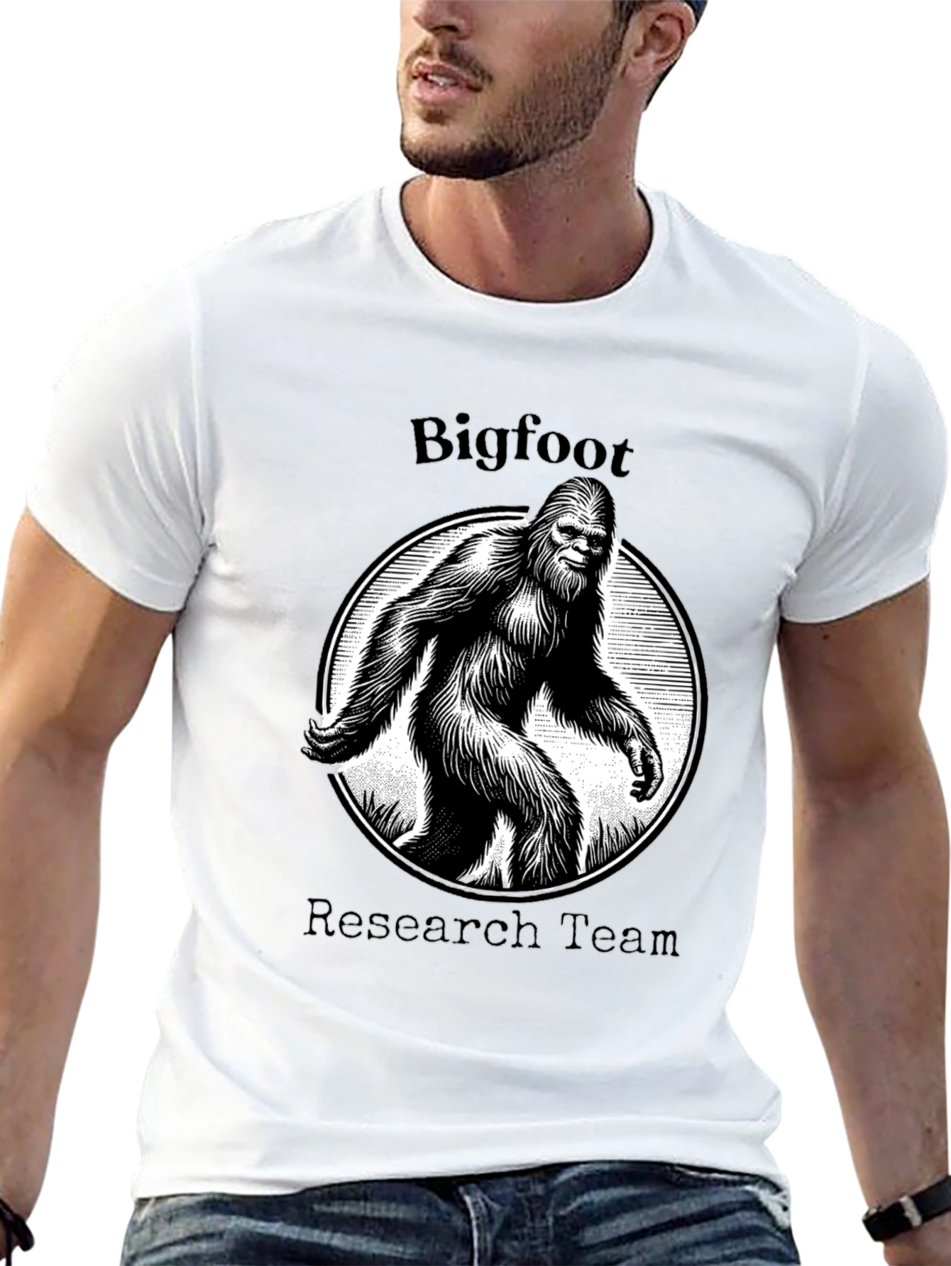 Bigfoot Research Team Graphic T-Shirt