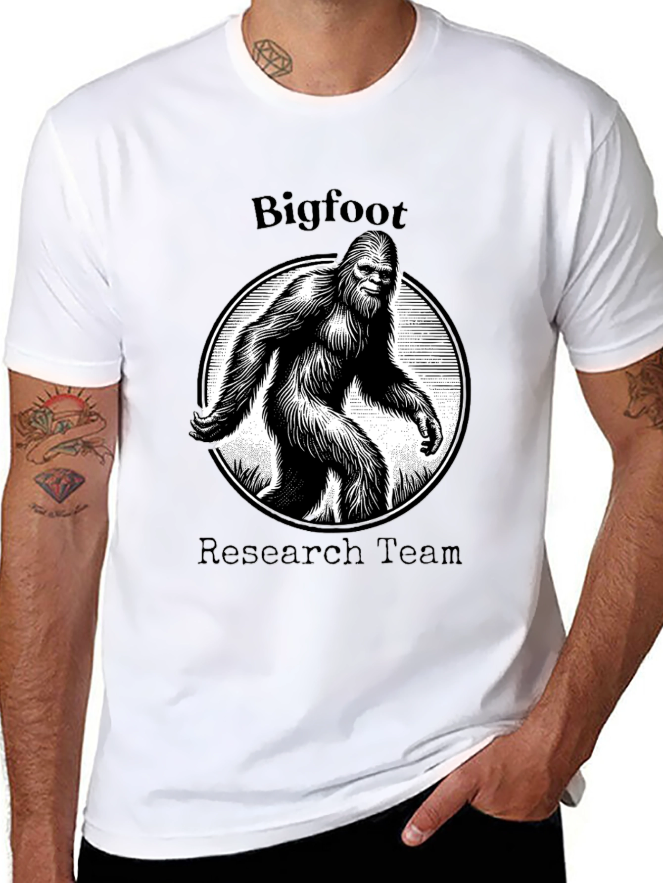 Bigfoot Research Team Graphic T-Shirt
