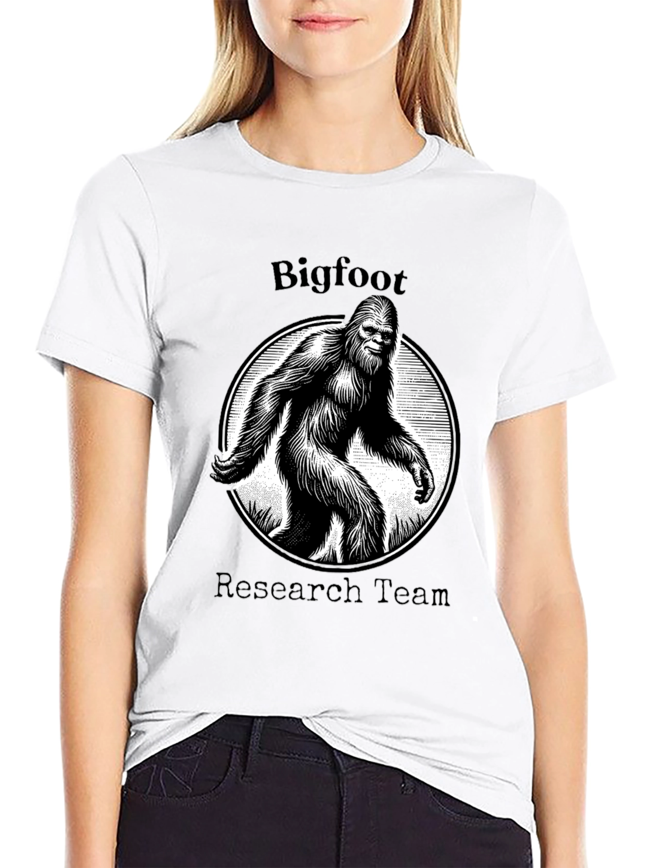 Bigfoot Research Team Graphic T-Shirt