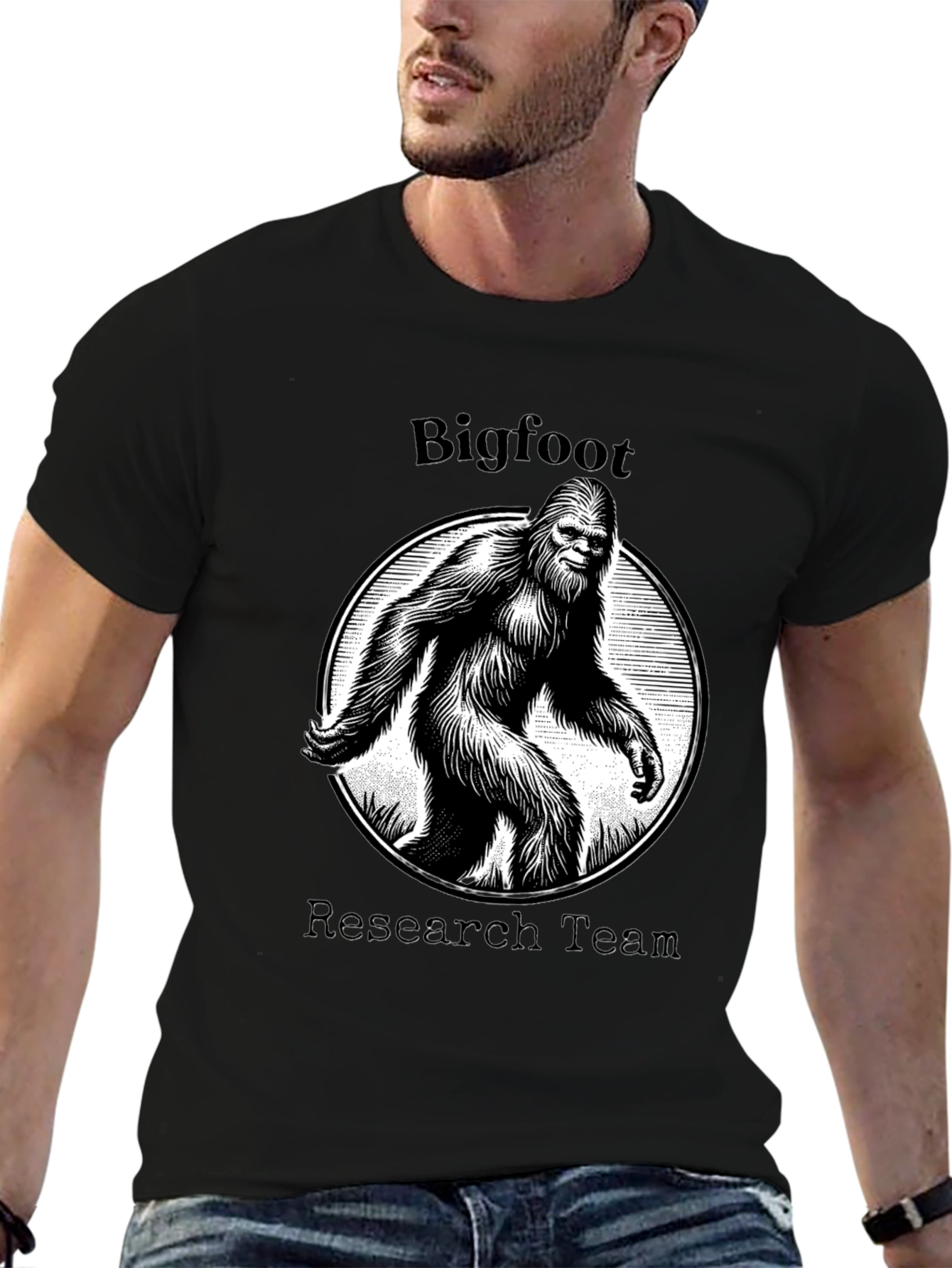 Bigfoot Research Team Graphic T-Shirt