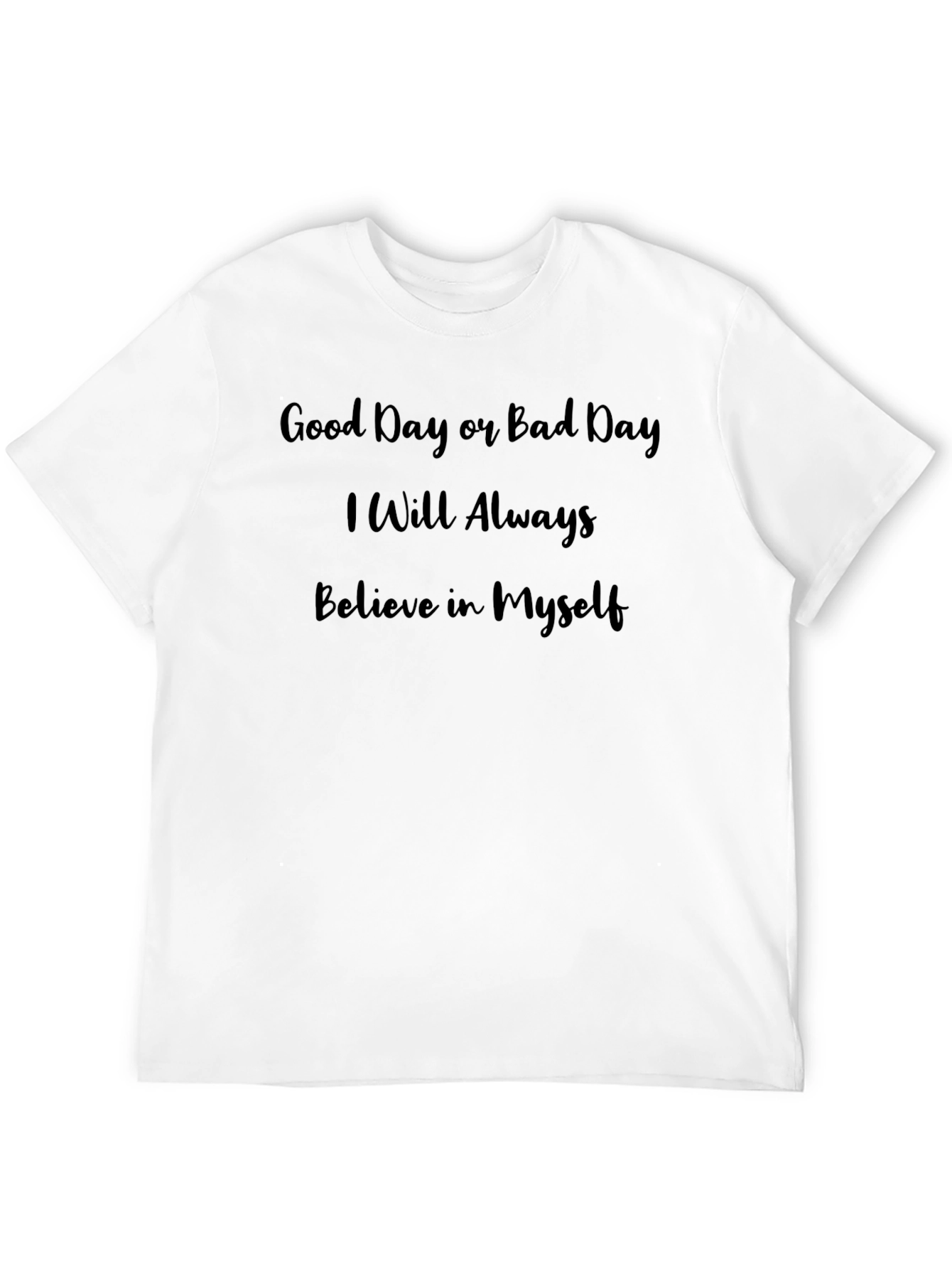 Believe in Myself Black T-Shirt