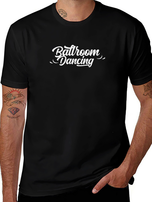 Ballroom Dancing Graphic Tee - Classic Black