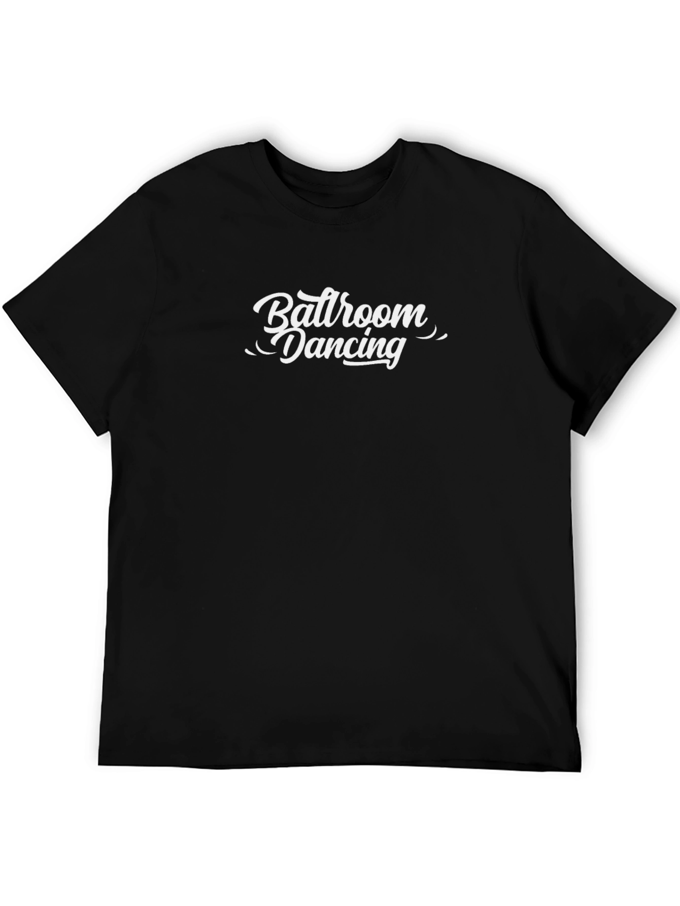 Ballroom Dancing Graphic Tee - Classic Black