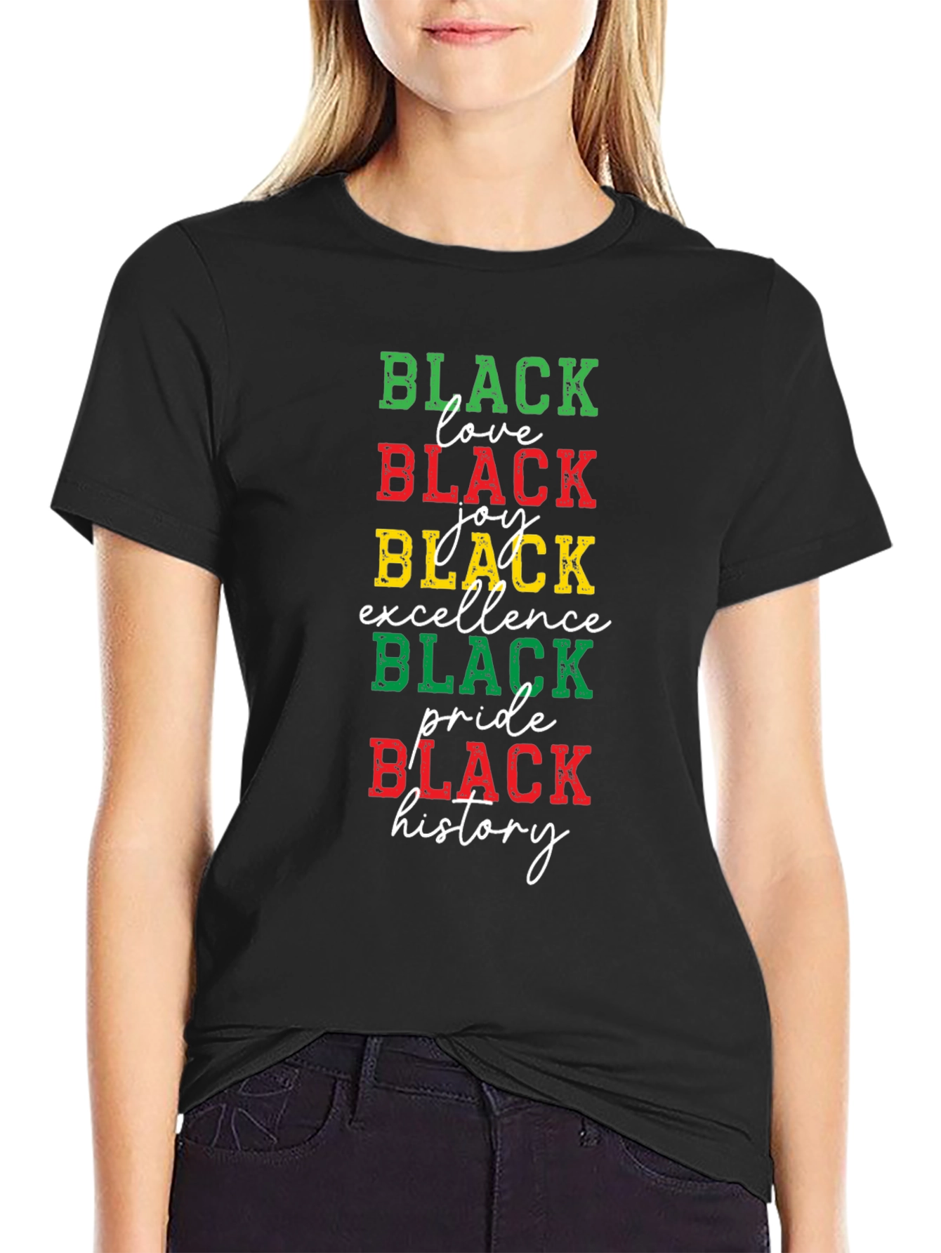 Black Pride History T-Shirt - Love Joy Excellence