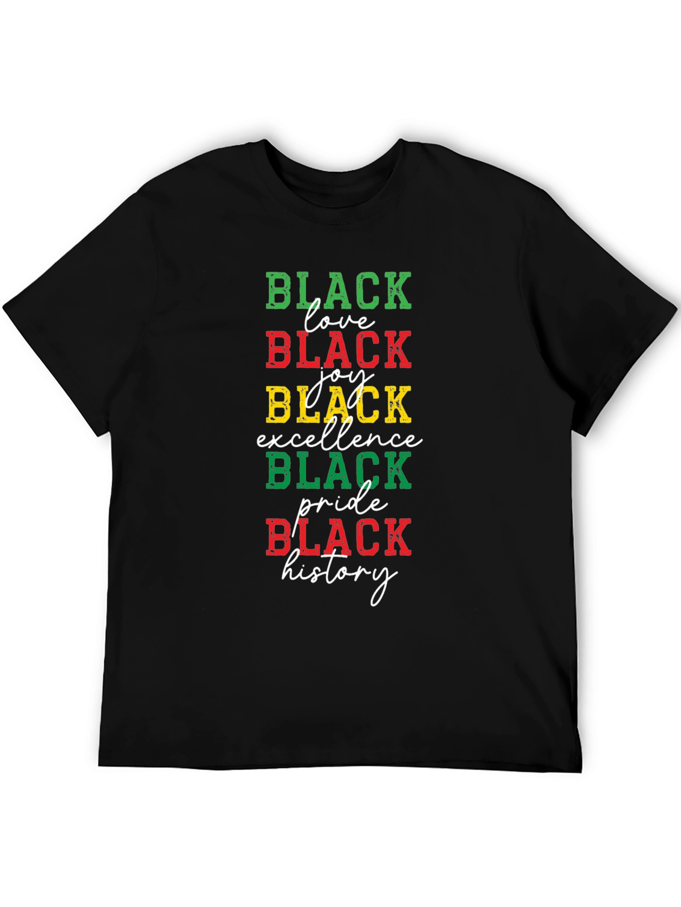 Black Pride History T-Shirt - Love Joy Excellence