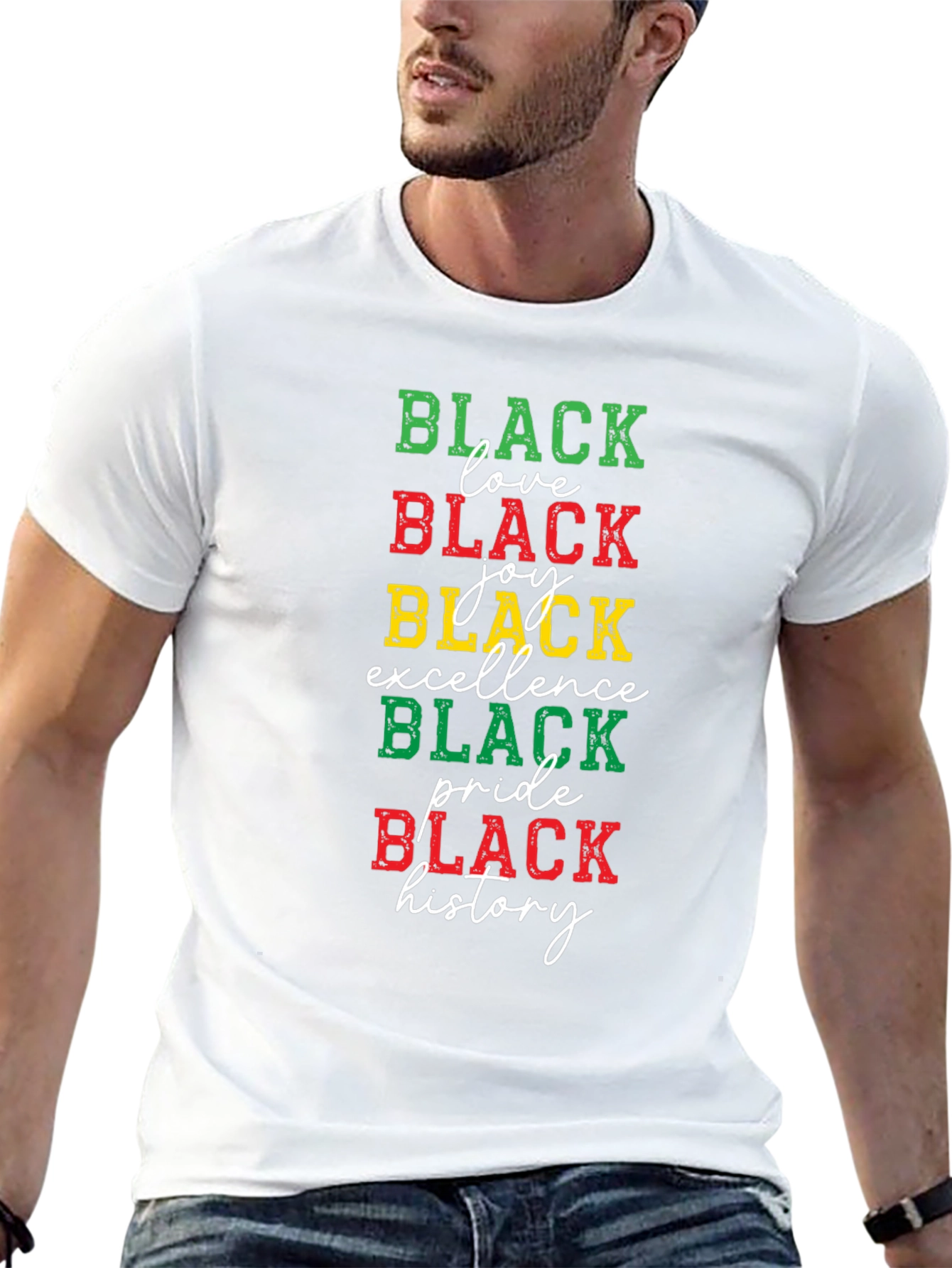 Black Pride History T-Shirt - Love Joy Excellence