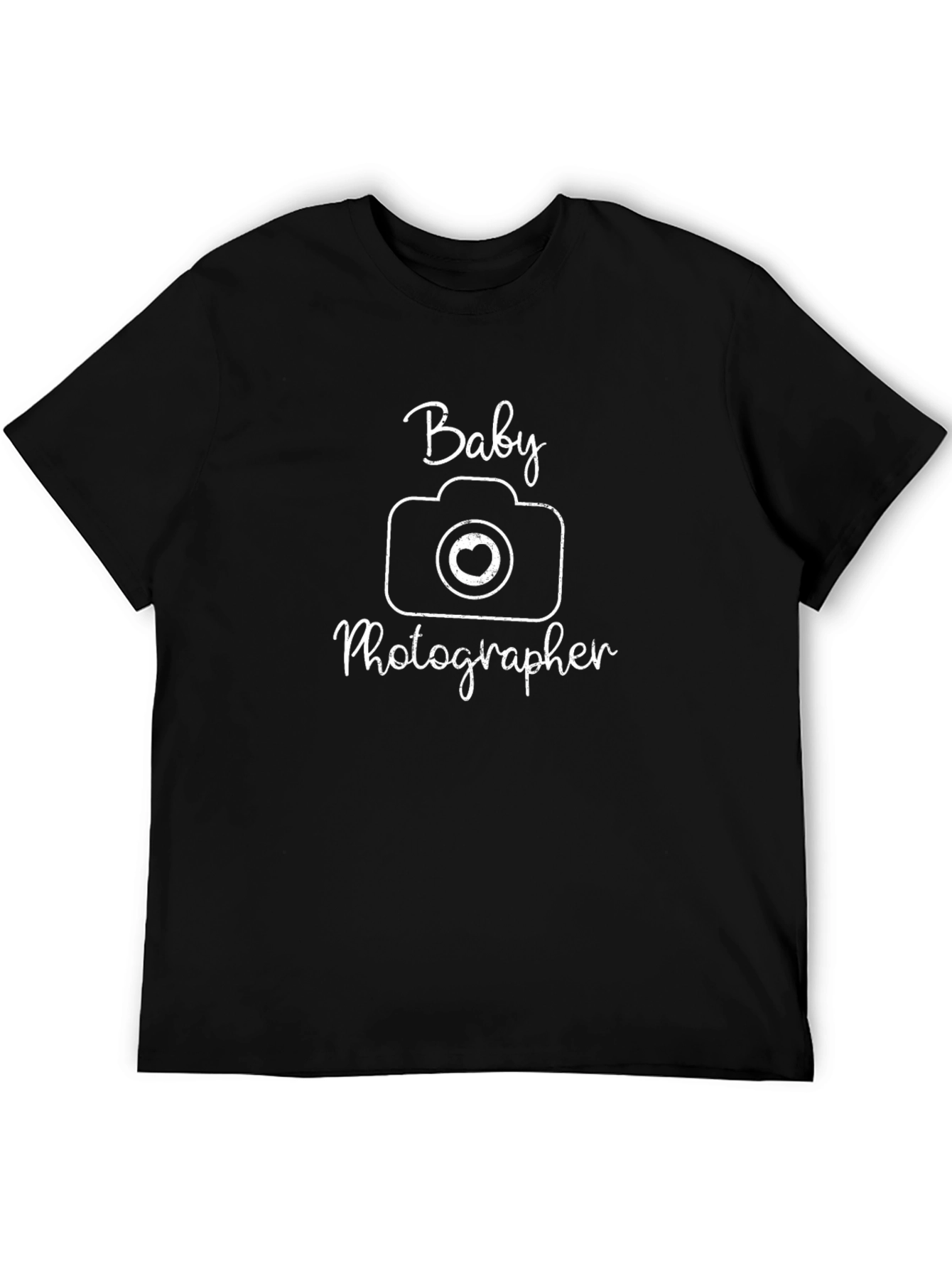 Baby Photographer Black T-Shirt