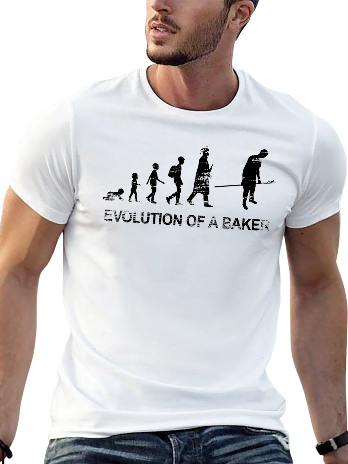 Evolution of a Baker T-Shirt