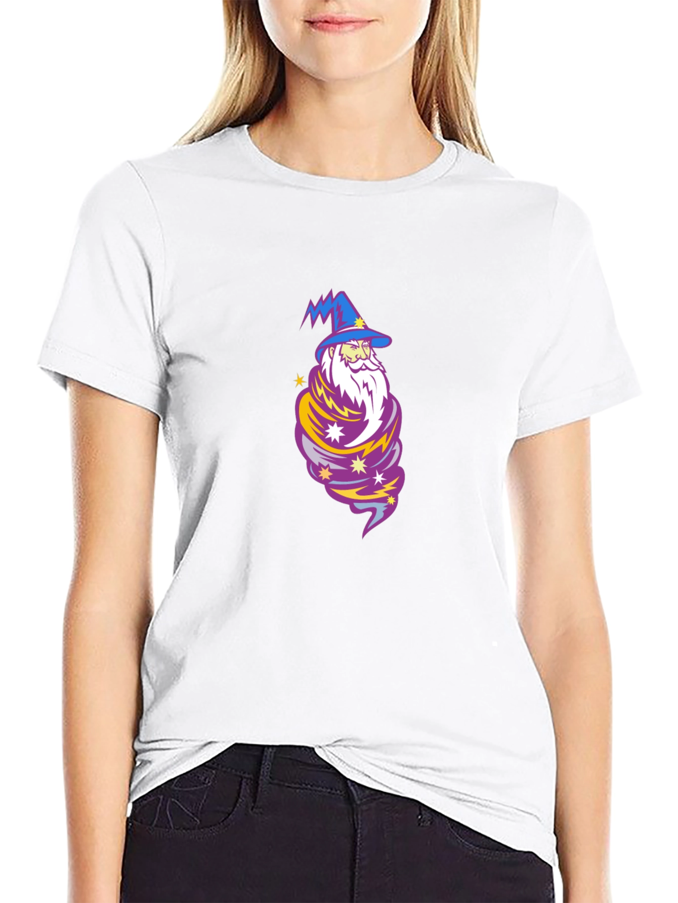 Wizard Tornado Graphic T-Shirt