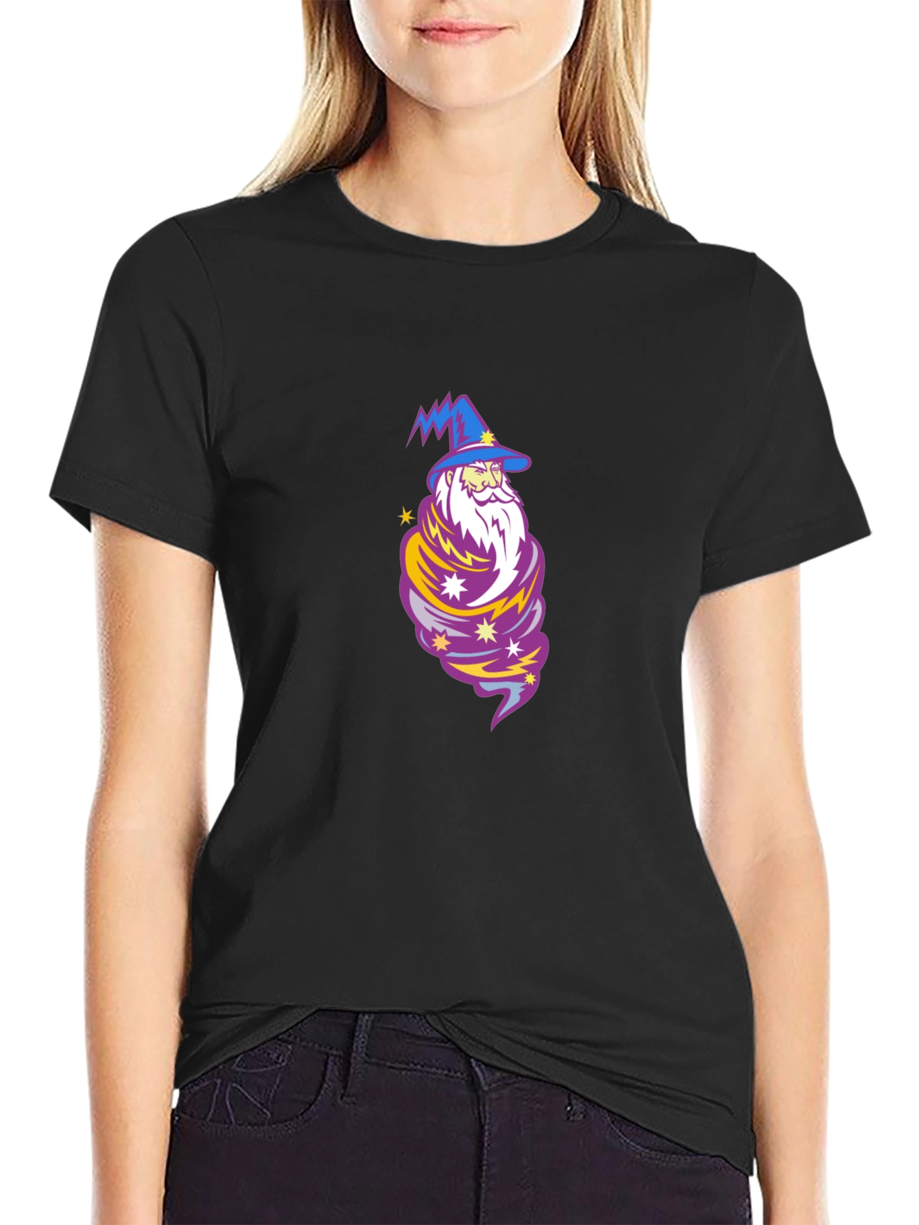 Wizard Tornado Graphic T-Shirt