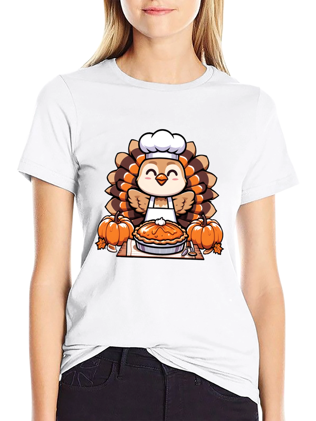 Thanksgiving Turkey Chef T-Shirt