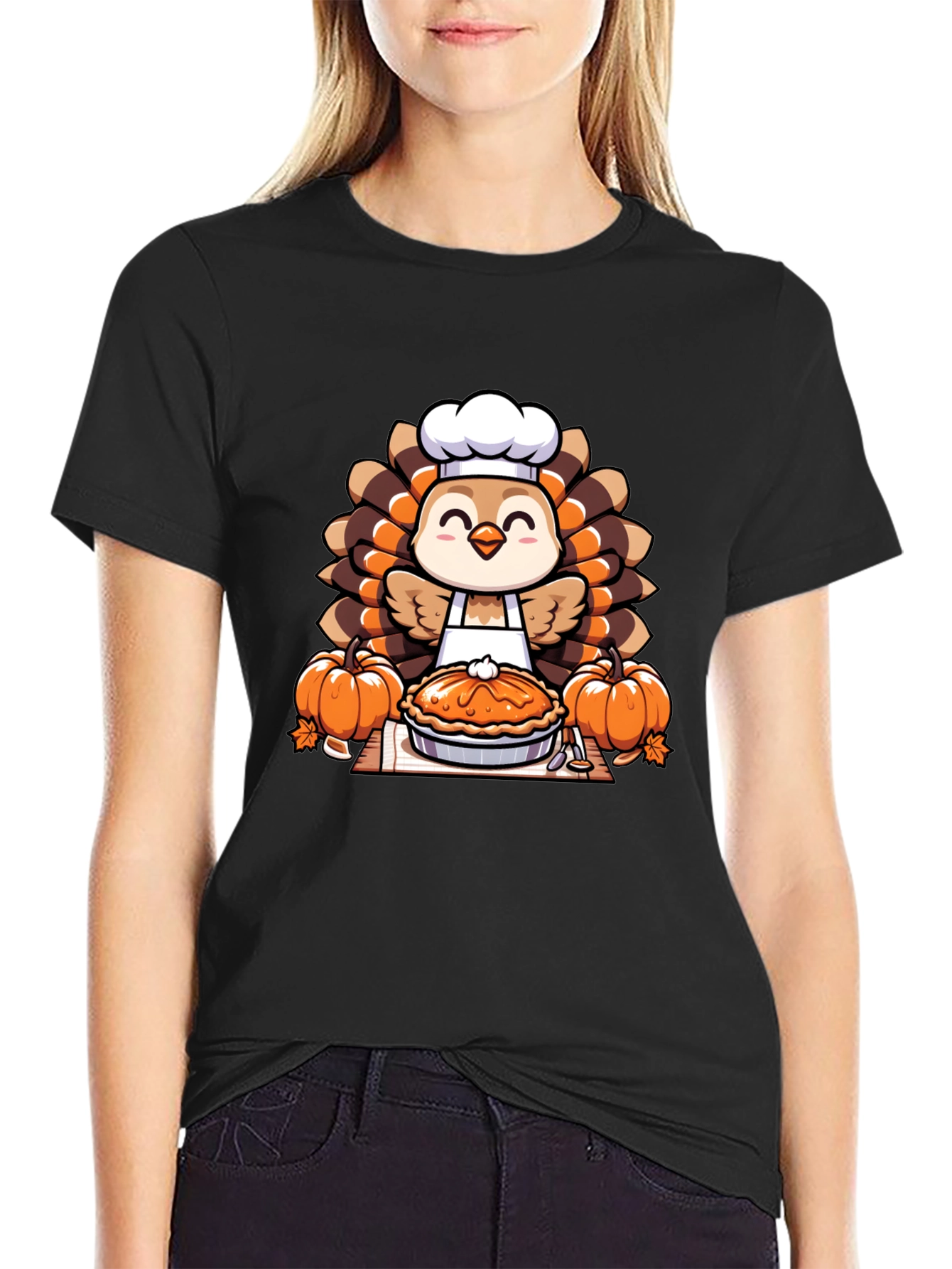 Thanksgiving Turkey Chef T-Shirt