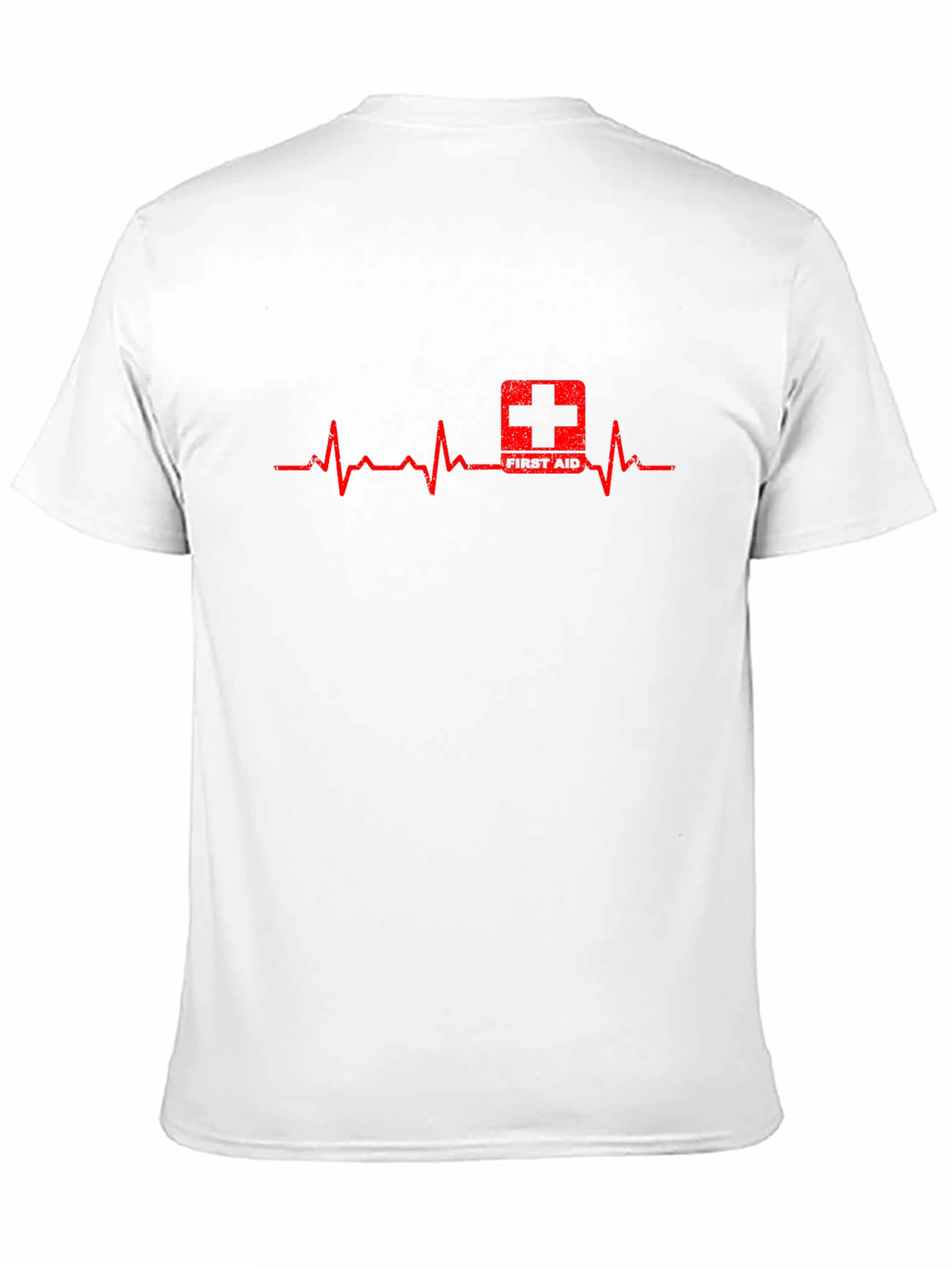 First Aid EKG Pulse Black T-Shirt