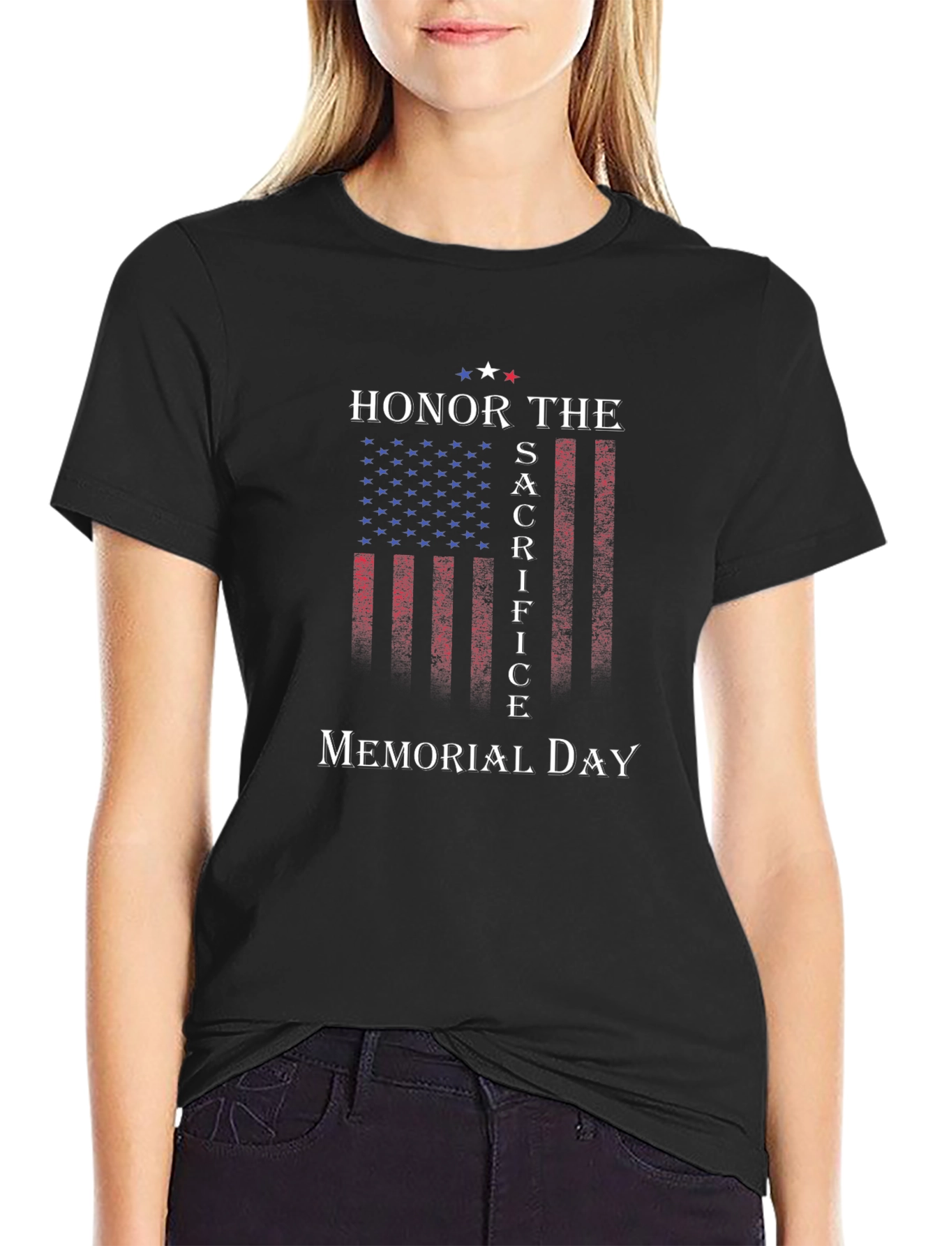 Honor The Sacrifice Memorial Day T-Shirt