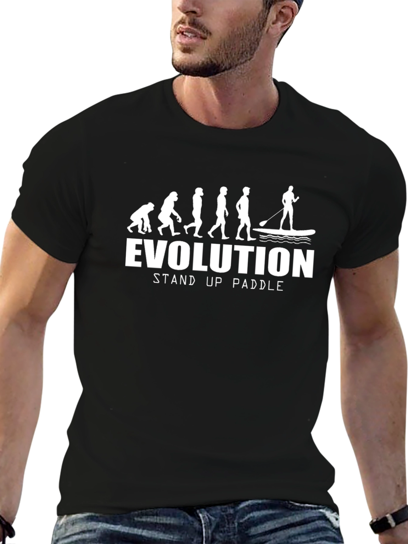 Evolution of Stand Up Paddle Boarding T-Shirt