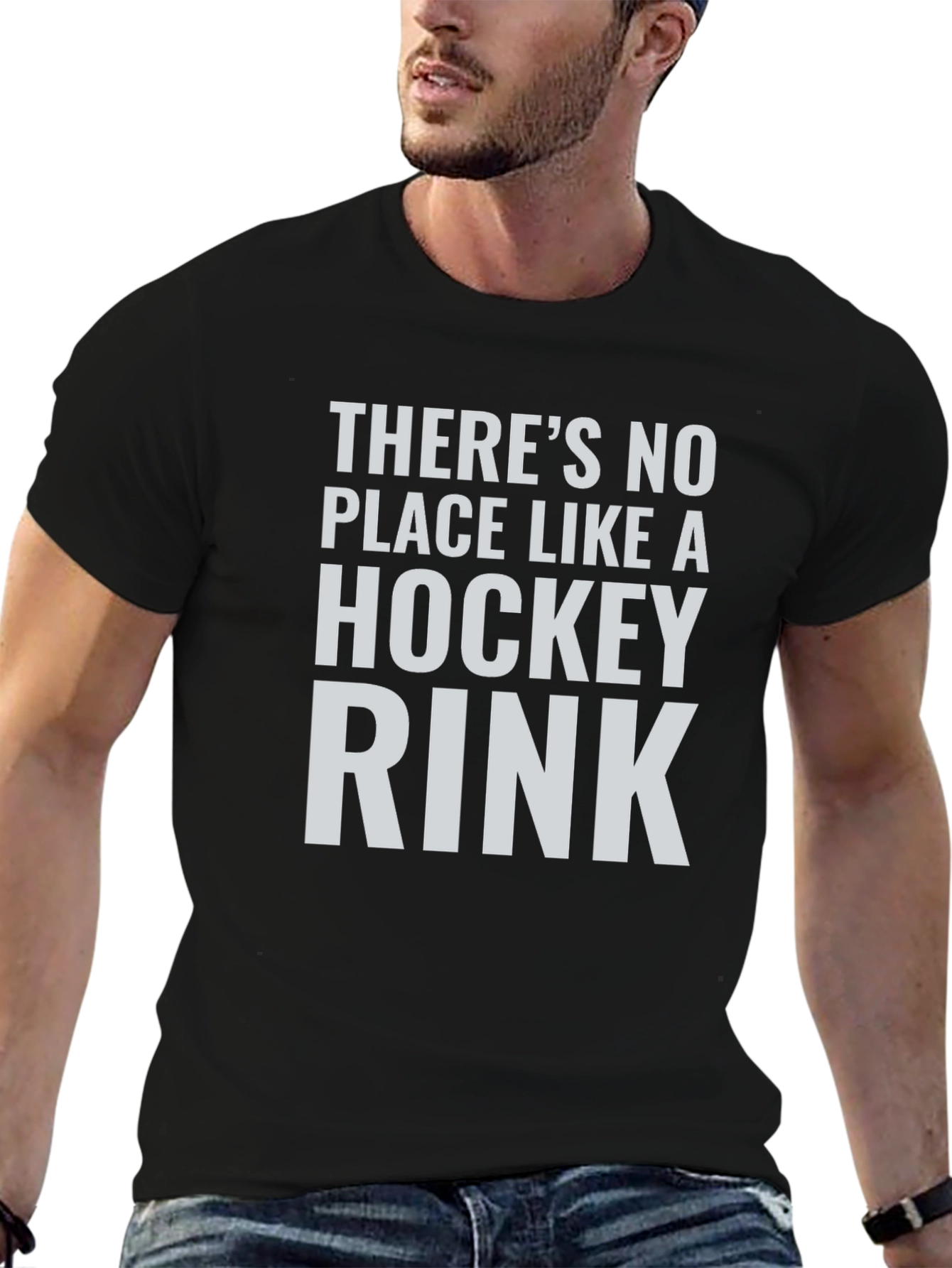 Hockey Rink T-Shirt: Theres No Place Like It!