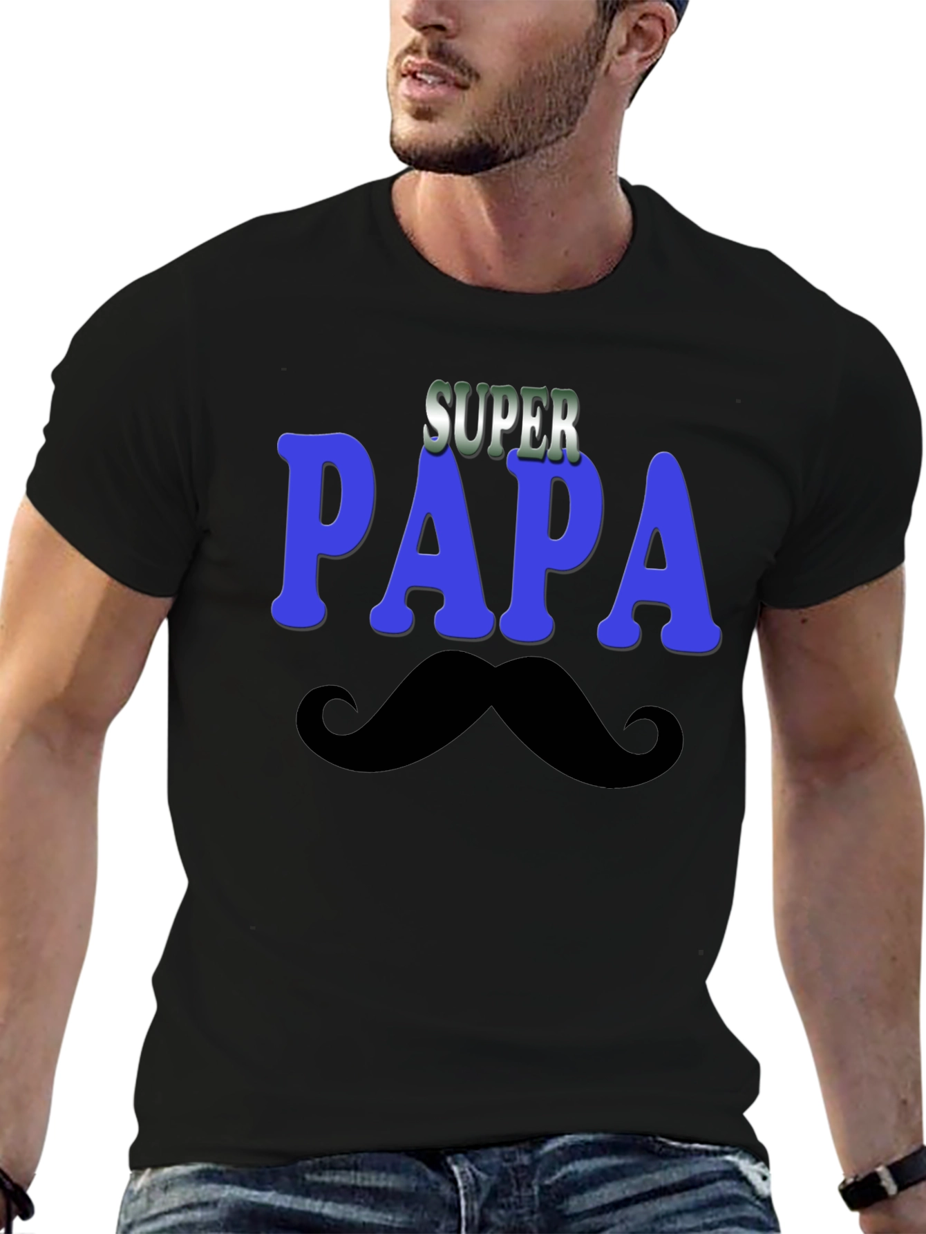 Super Papa T-Shirt - Fathers Day Gift Idea