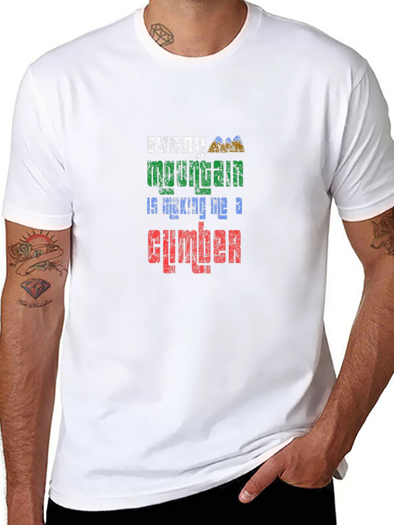 Mountain Climber Graphic T-Shirt
