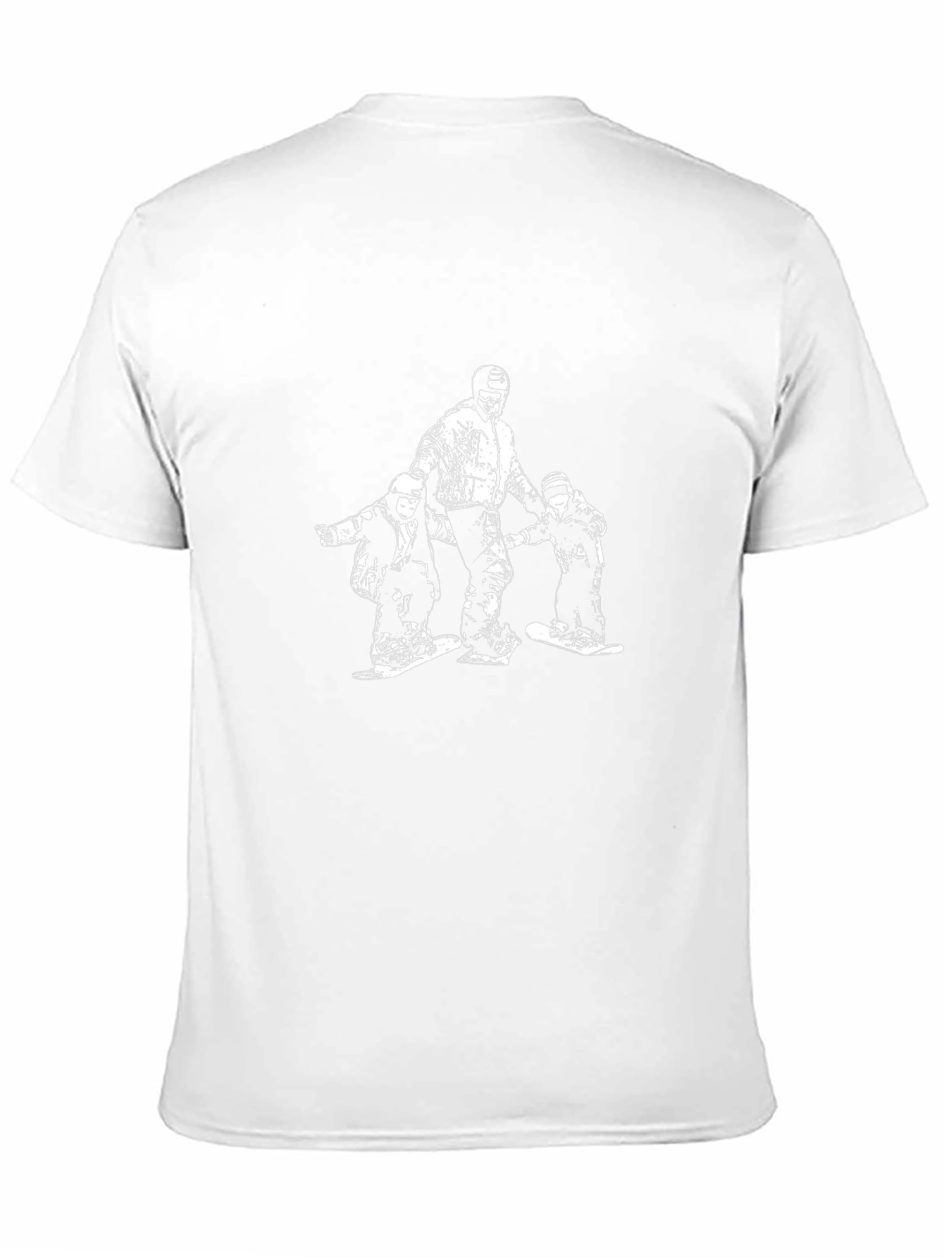 Snowboarding Family Graphic Tee
